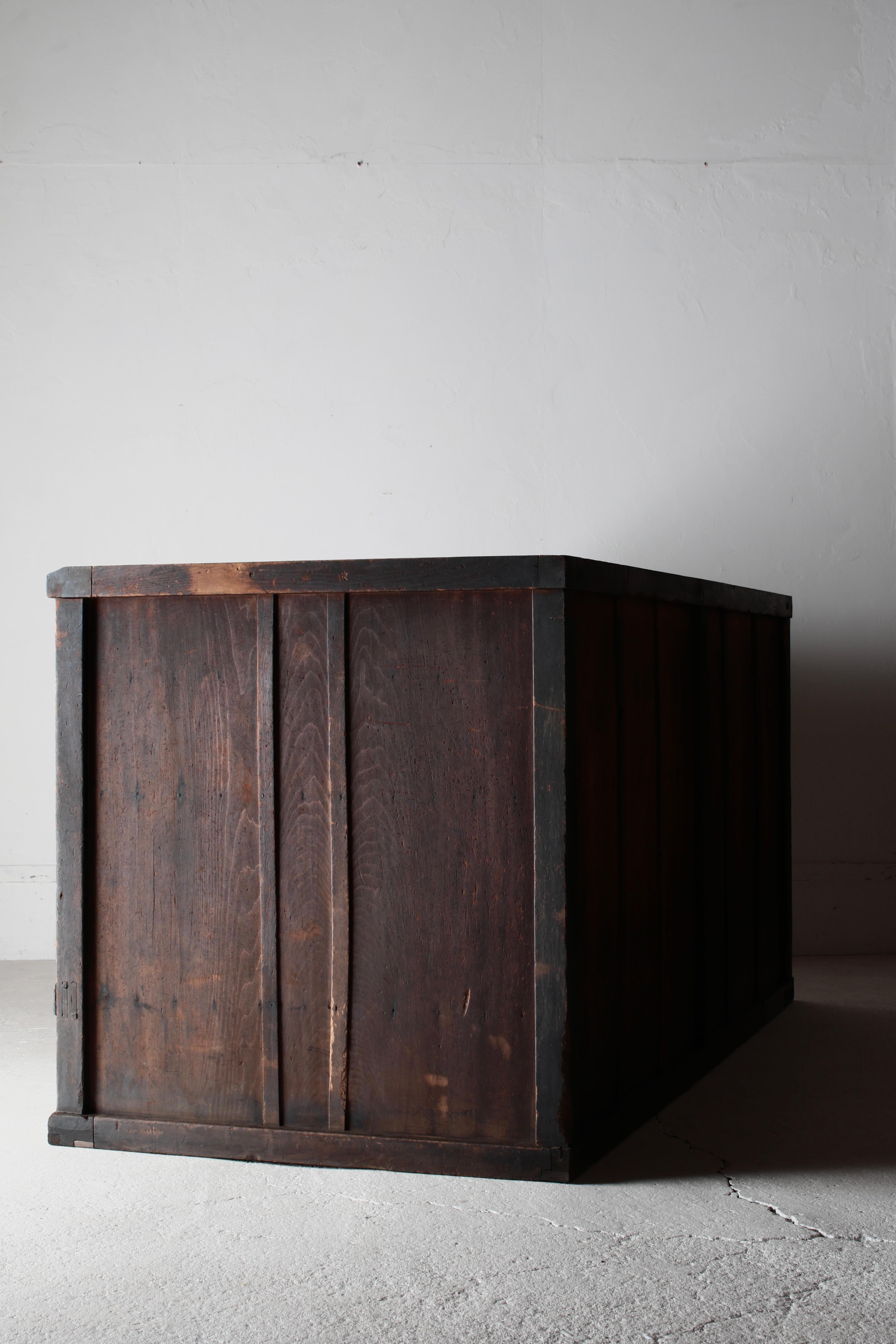 Japanese Antique Large Tansu / Cabinet Sideboard / 1868-1912s Wabi-sabi 2