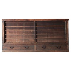 Japanese Antique Large Tansu / Cabinet Sideboard / 1868-1912s Wabi-sabi