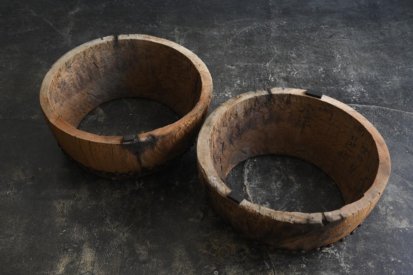 Japanischer antiker großer niedriger japanischer antiker Holztisch / 1868 bis 1920 / Wabi-sabi-Sofatisch 10
