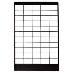 Japanese Antique Lattice Door / Wall Decoration / 1868-1912s / Wabi-Sabi