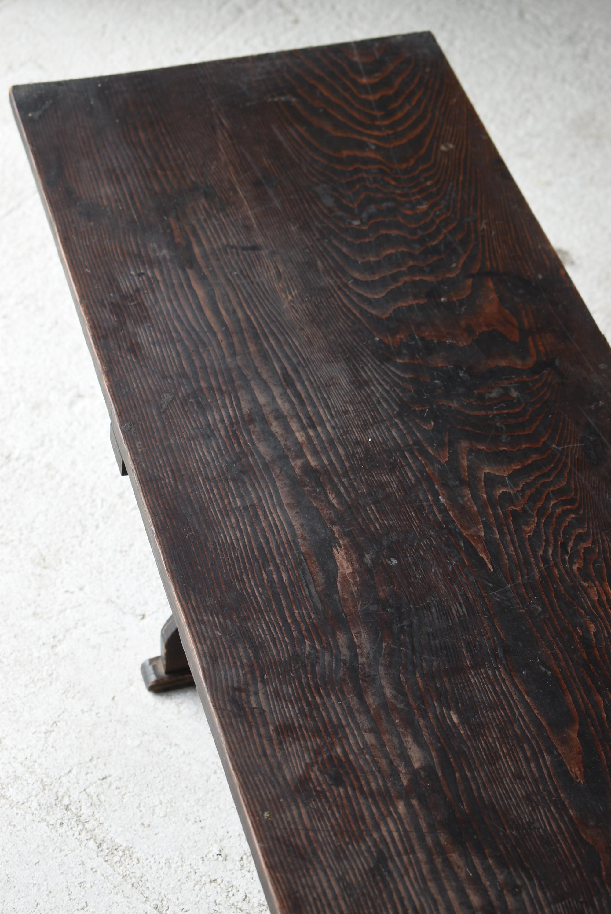 Japanese Antique Long Low Table 1860s-1920s / Sofa Table Wabi Sabi 4