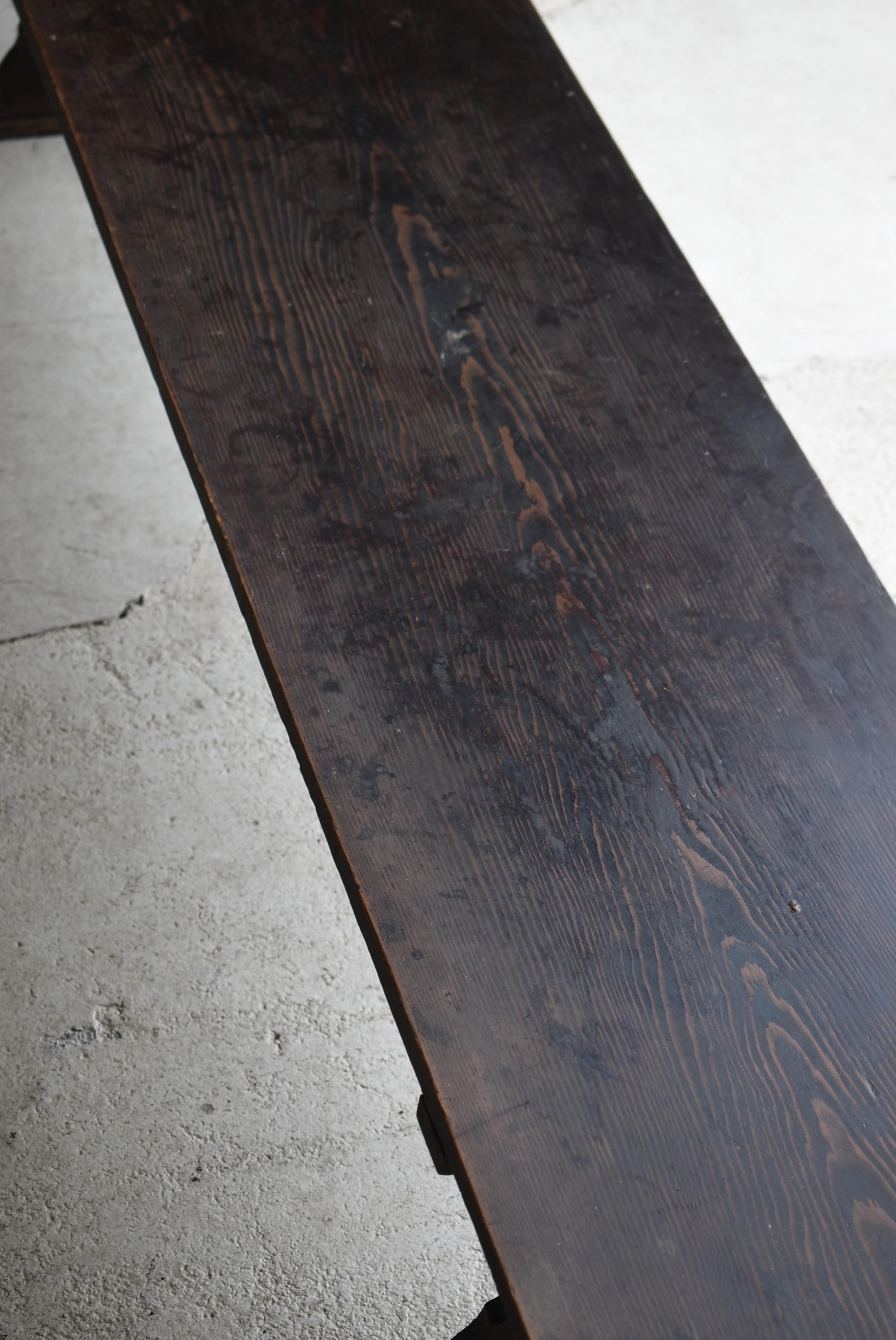 Japanese Antique Long Low Table 1860s-1920s / Sofa Table Wabi Sabi 8