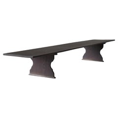 Japanese Antique Long Low Table 1860s-1920s / Sofa Table Wabi Sabi