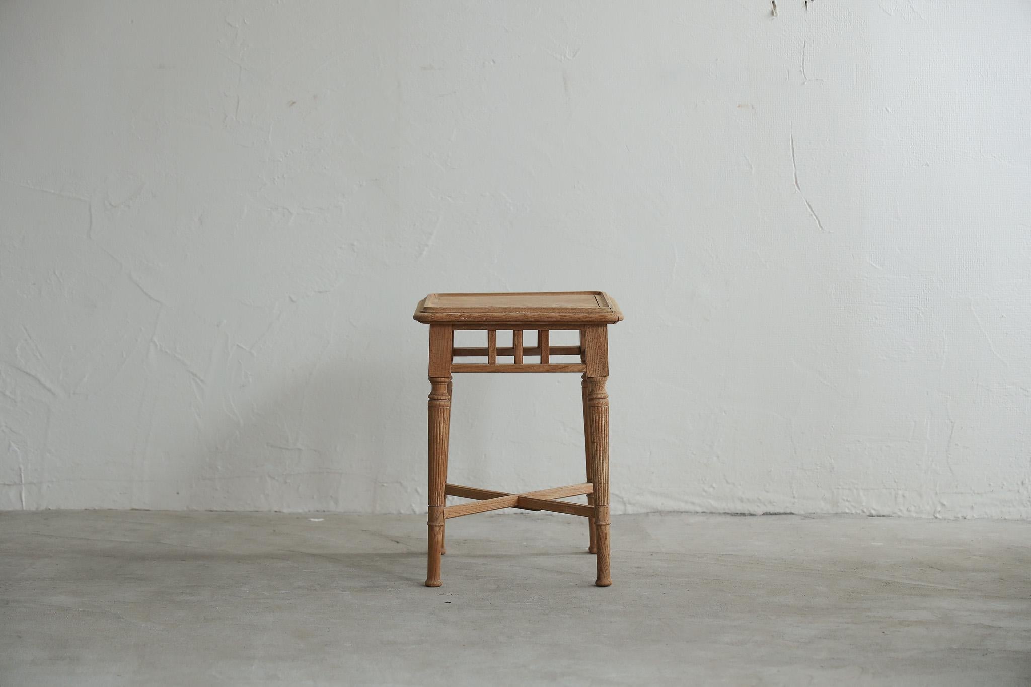 Taisho Japanese Antique lovely flower stand (2) , Wabi-Sabi, Japandi For Sale