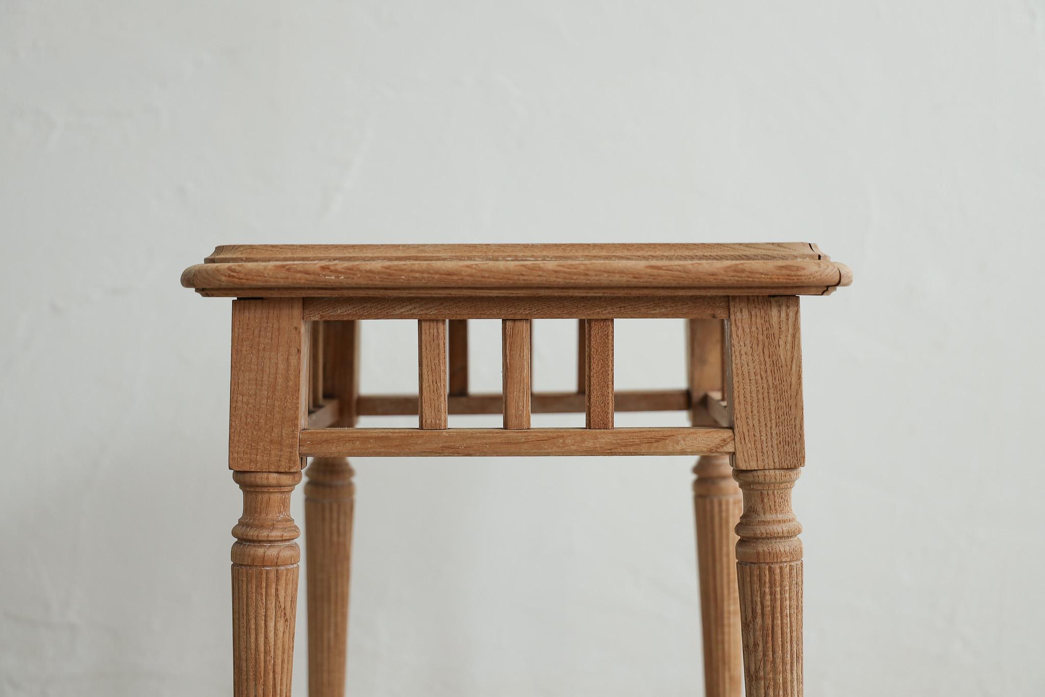 Wood Japanese Antique lovely flower stand (2) , Wabi-Sabi, Japandi For Sale