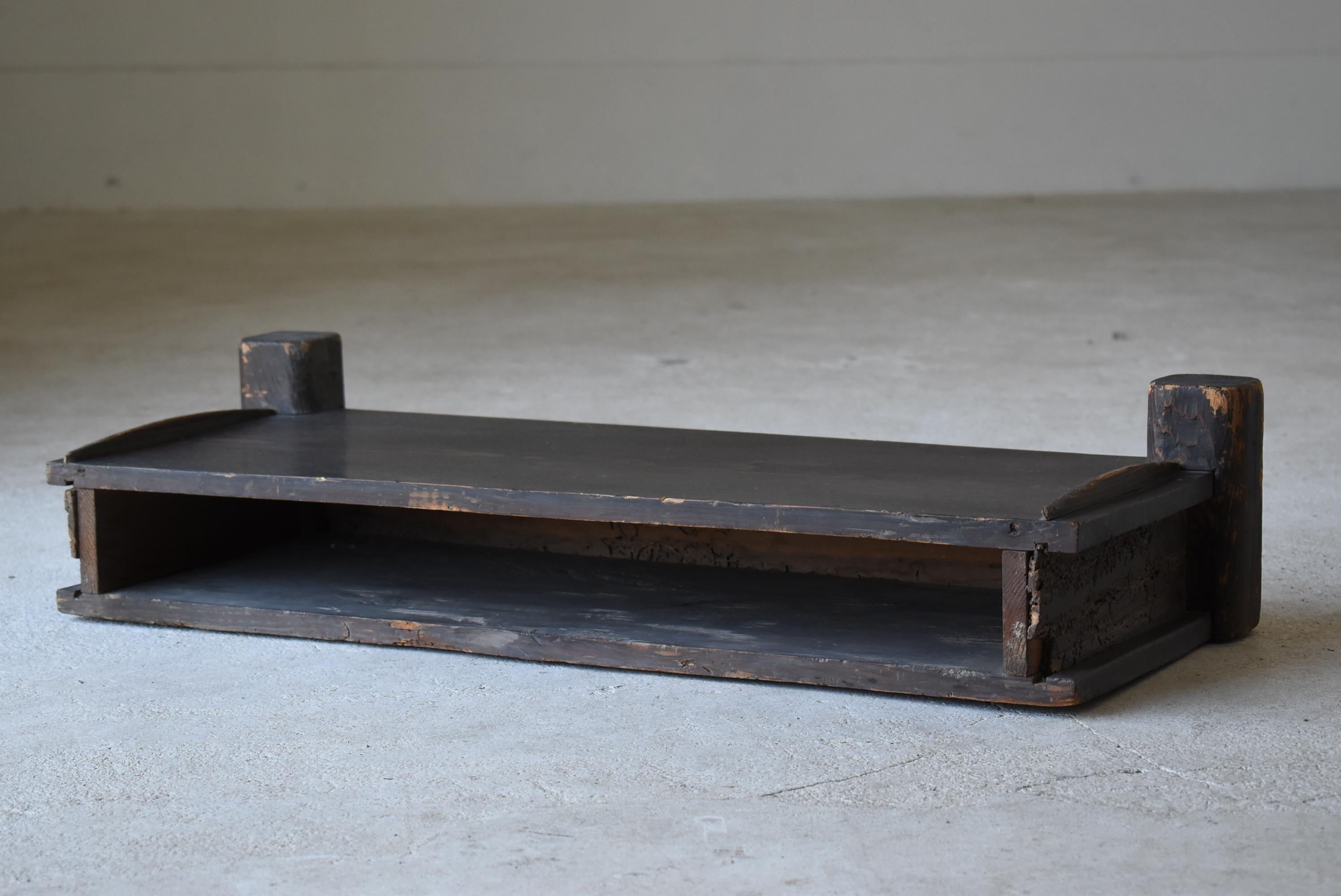 Japanese Antique Low Table 1860s-1900s / Exhibition Table Mingei Wabi-Sabi 4