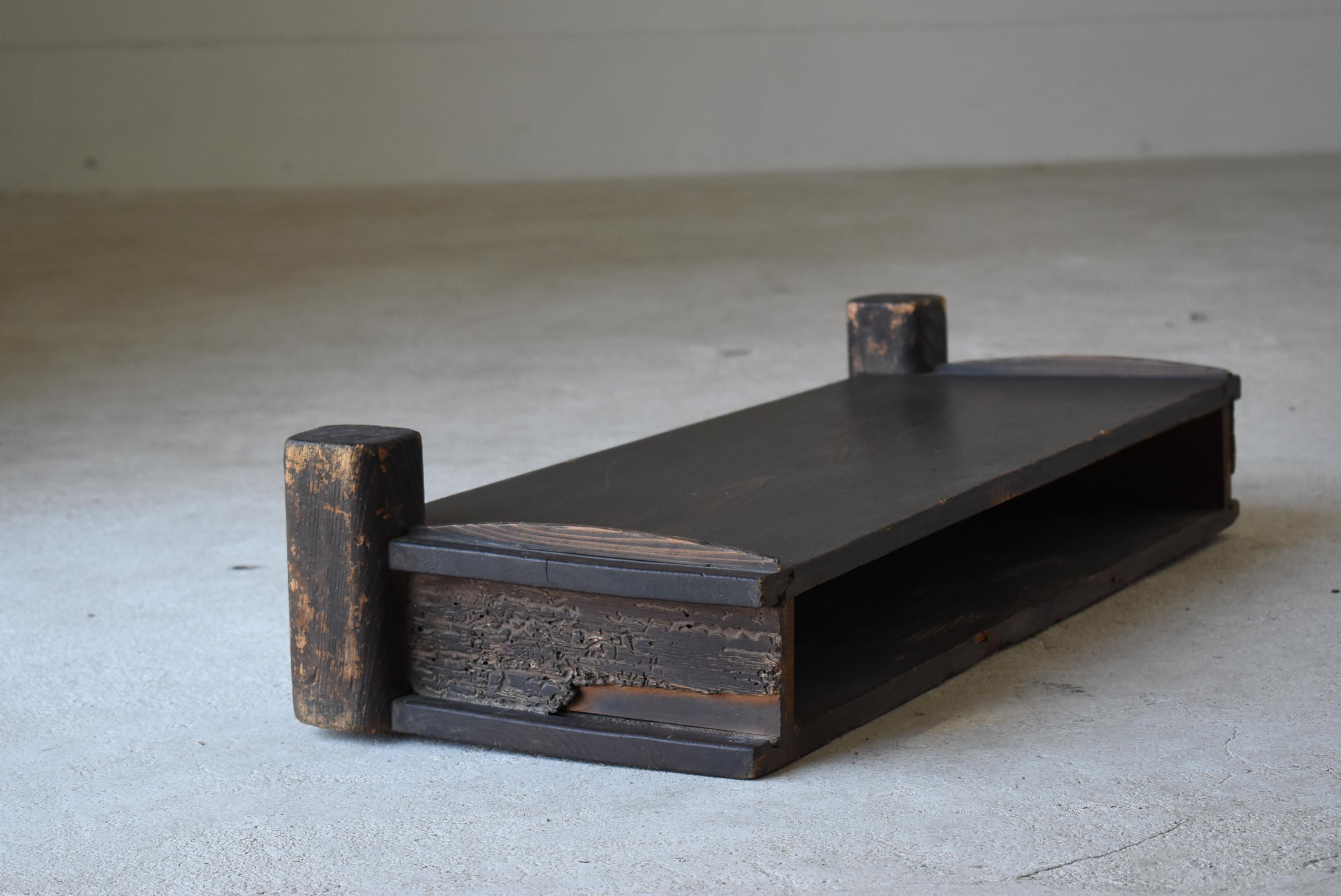 Japanese Antique Low Table 1860s-1900s / Exhibition Table Mingei Wabi-Sabi 5