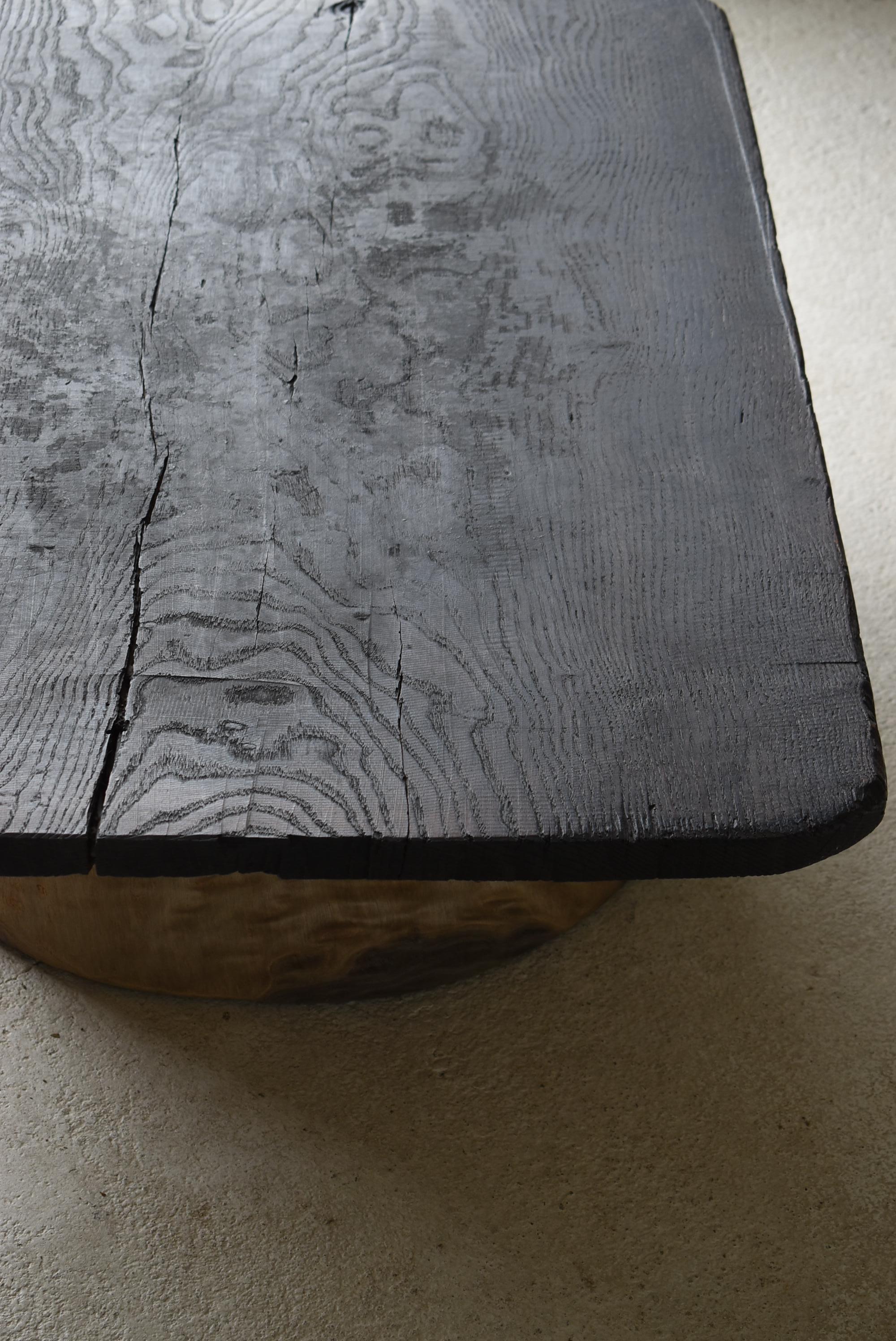 Wood Japanese Antique Low Table 1860s-1900s / Mingei Wabi Sabi Coffee Table