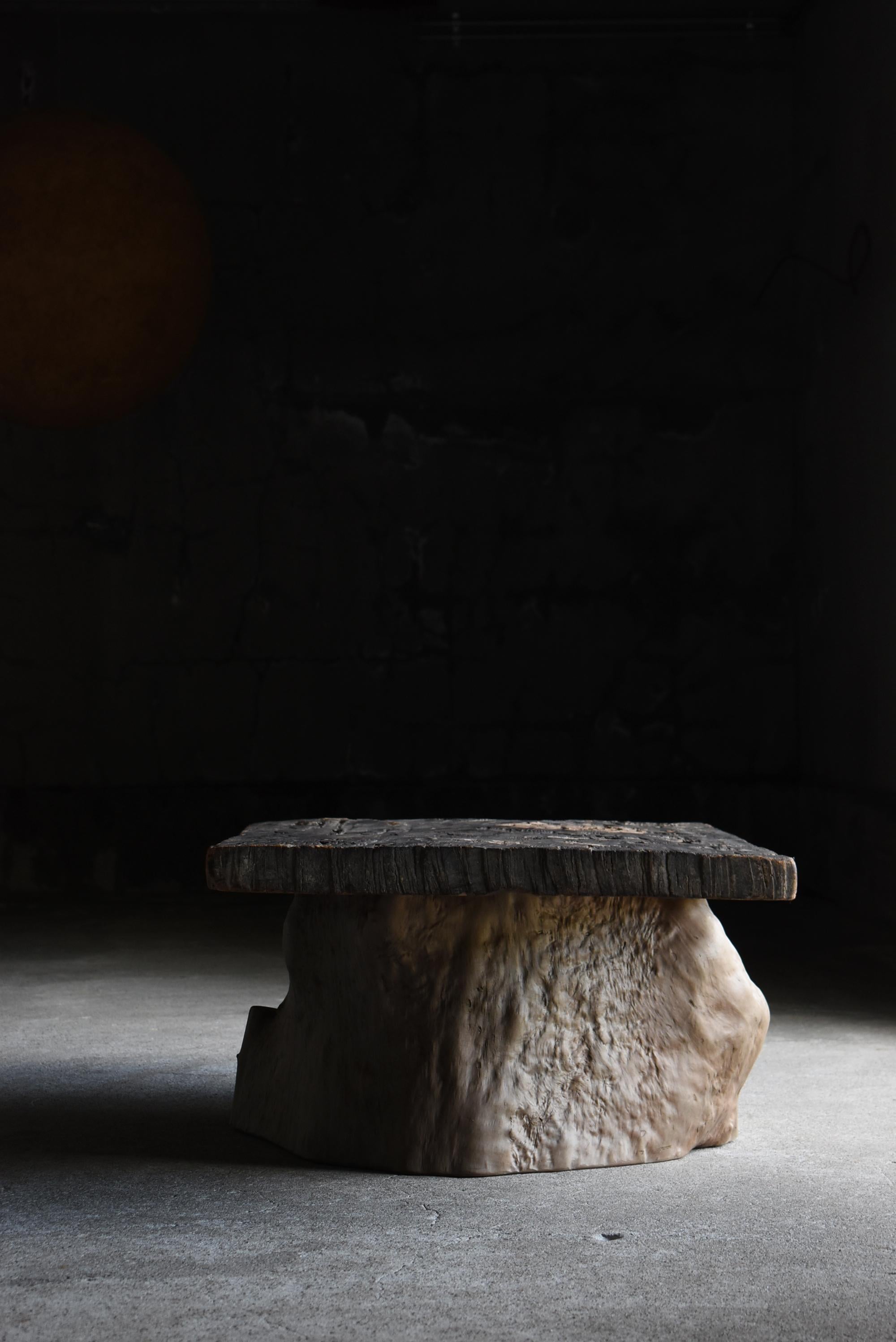 Table basse ancienne japonaise 1860s-1900s / Side Table Sofa Table Wabisabi 6