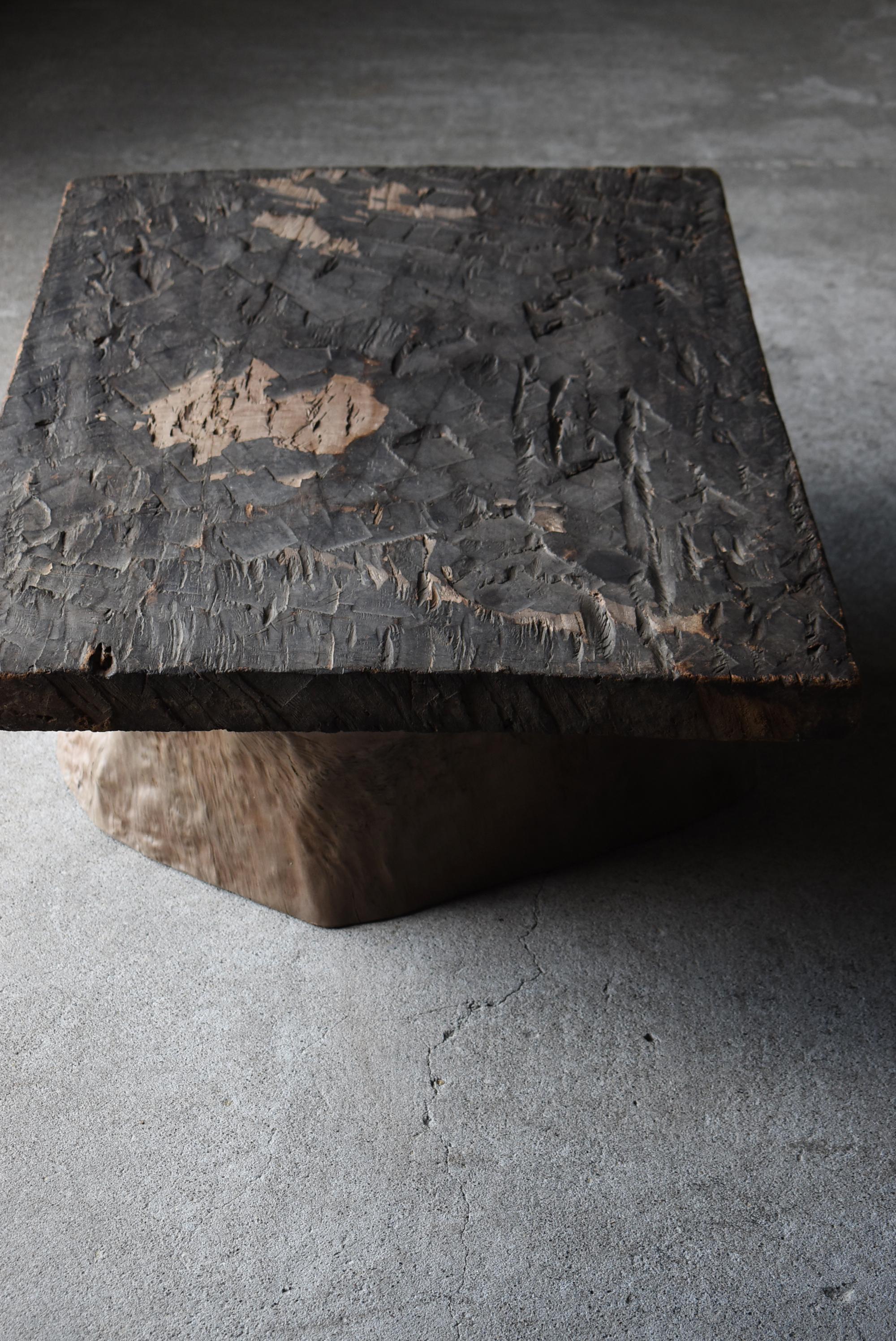 Table basse ancienne japonaise 1860s-1900s / Side Table Sofa Table Wabisabi 7