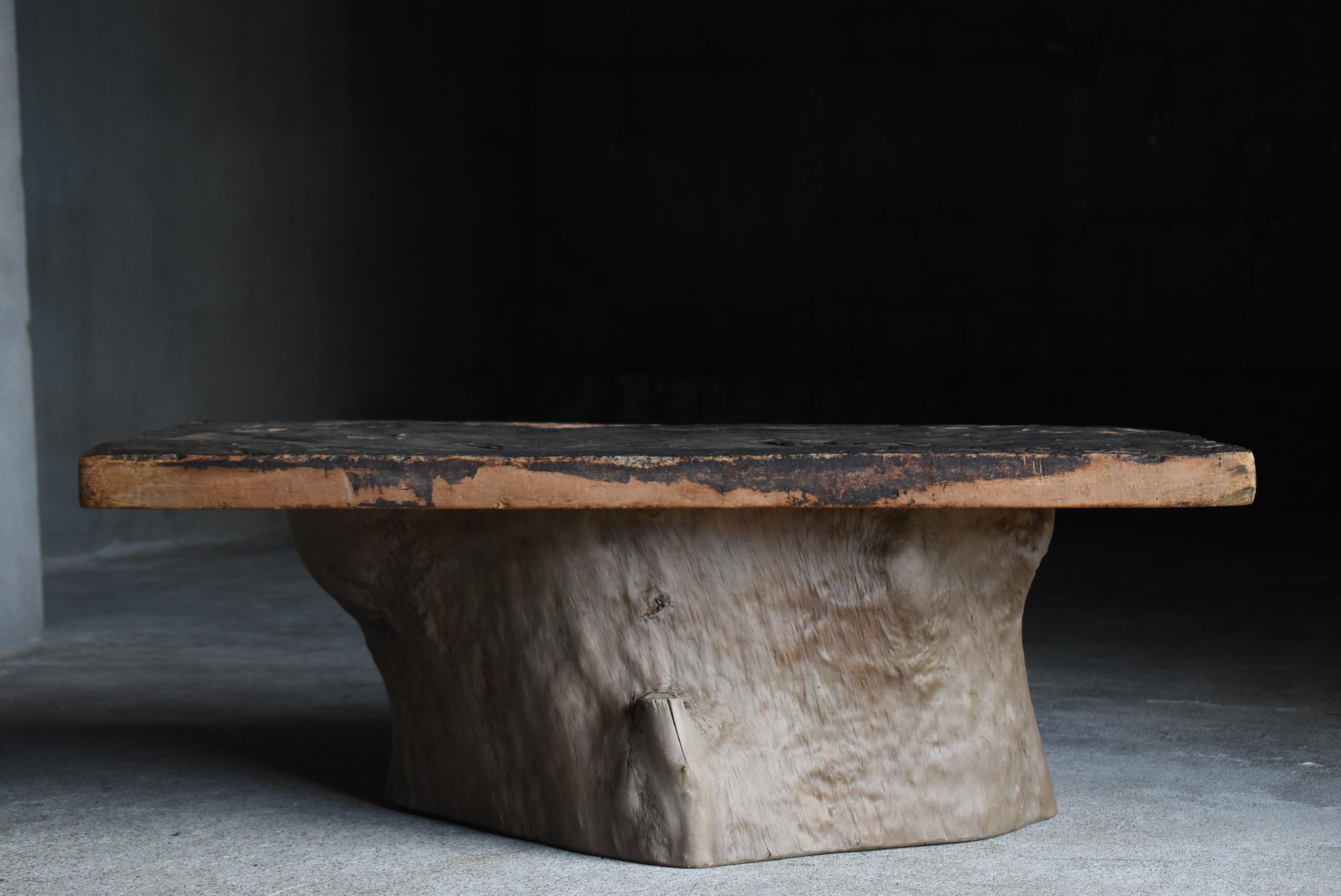 Table basse ancienne japonaise 1860s-1900s / Side Table Sofa Table Wabisabi 10