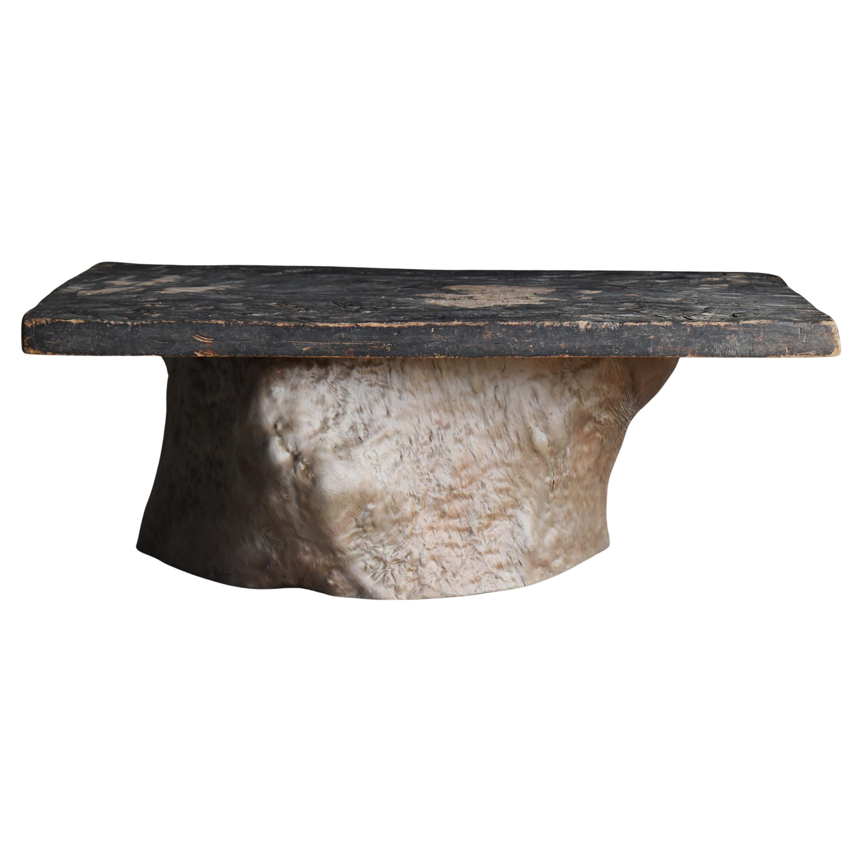 Table basse ancienne japonaise 1860s-1900s / Side Table Sofa Table Wabisabi