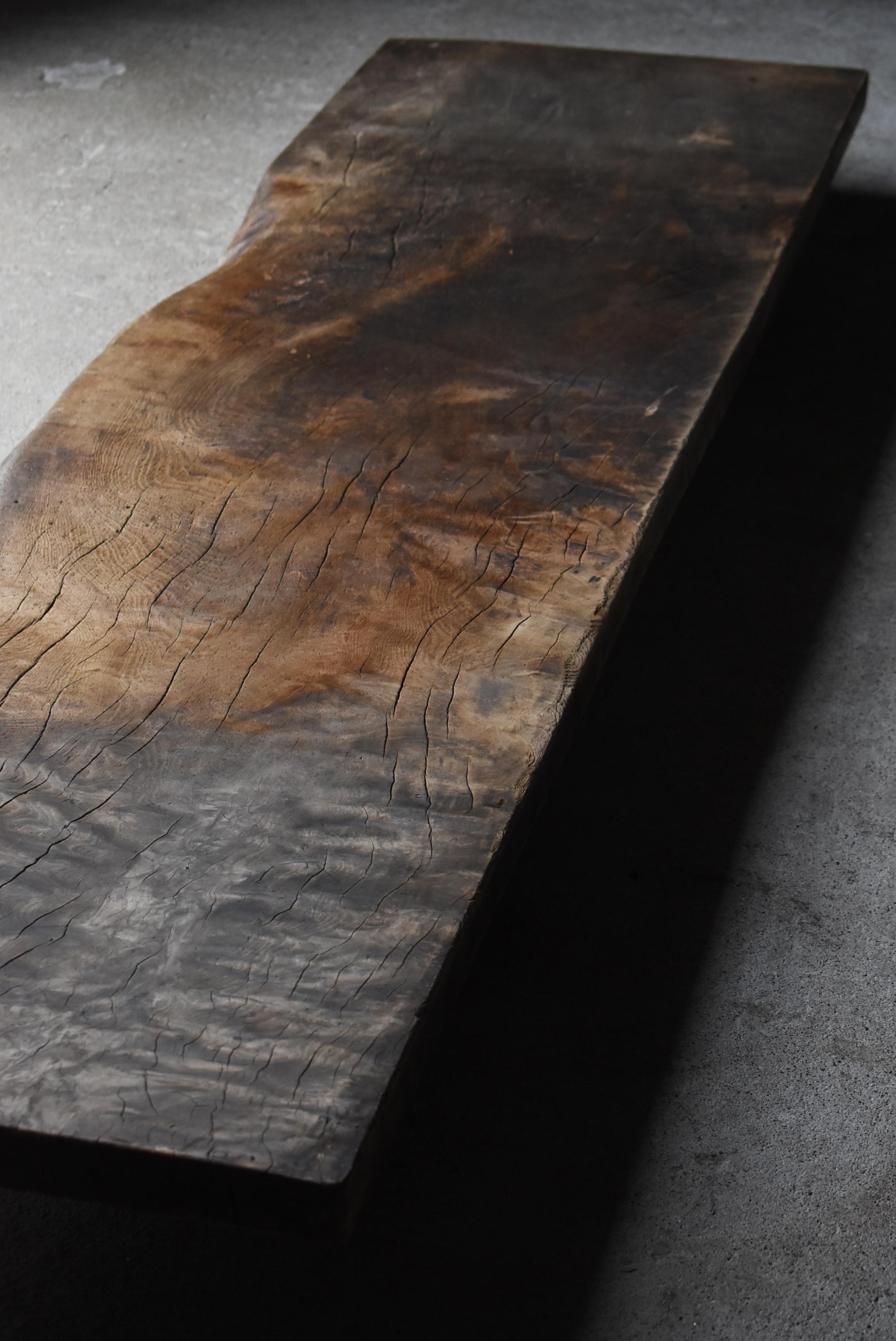 Japanese Antique Low Table 1860s-1900s / Sofa Table Side Table Wabi-Sabi For Sale 5