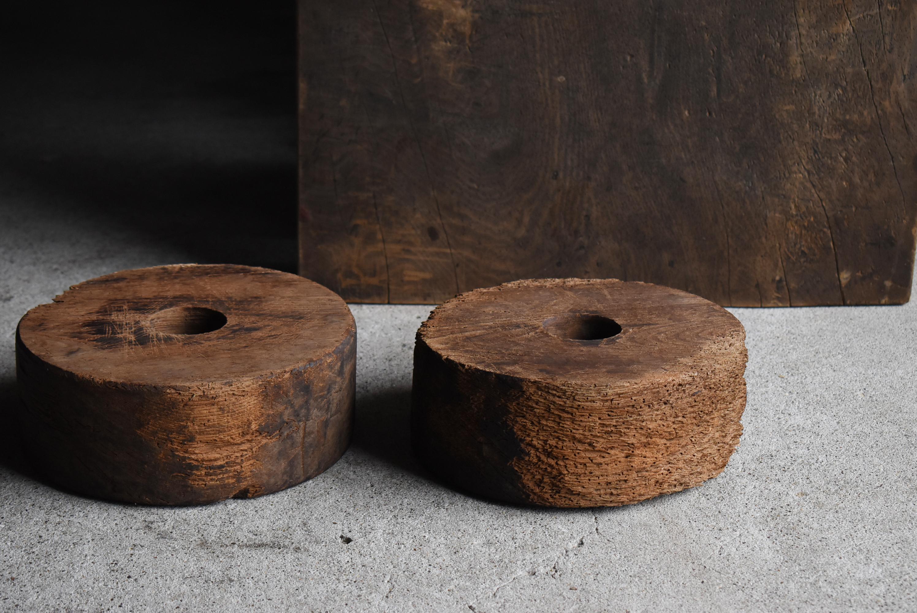 Wood Japanese Antique Low Table 1860s-1900s / Sofa Table Side Table Wabi-Sabi For Sale