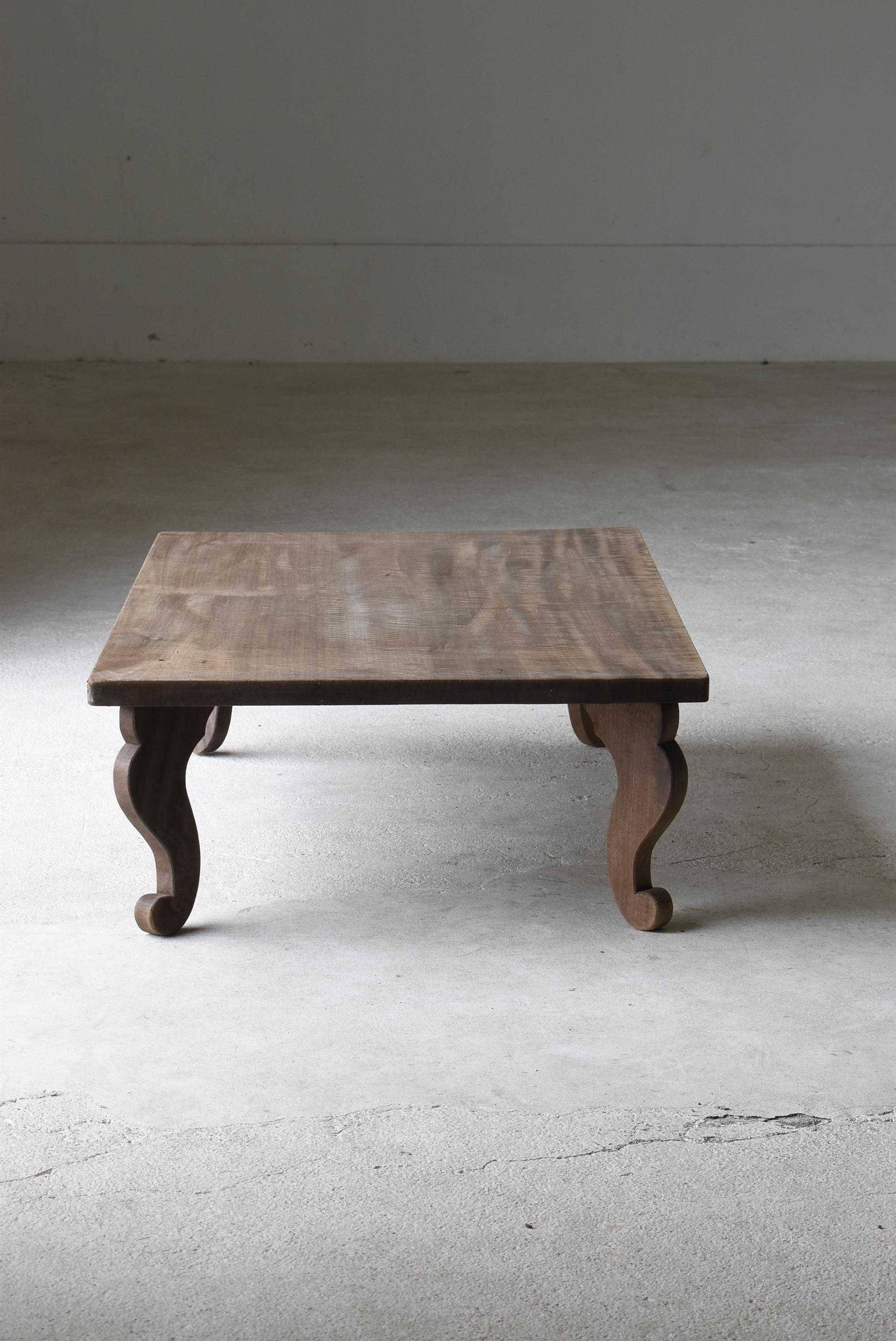 Japanese antique low table 1860s-1920s/coffee table sofa table mingei wabi-sabi 4