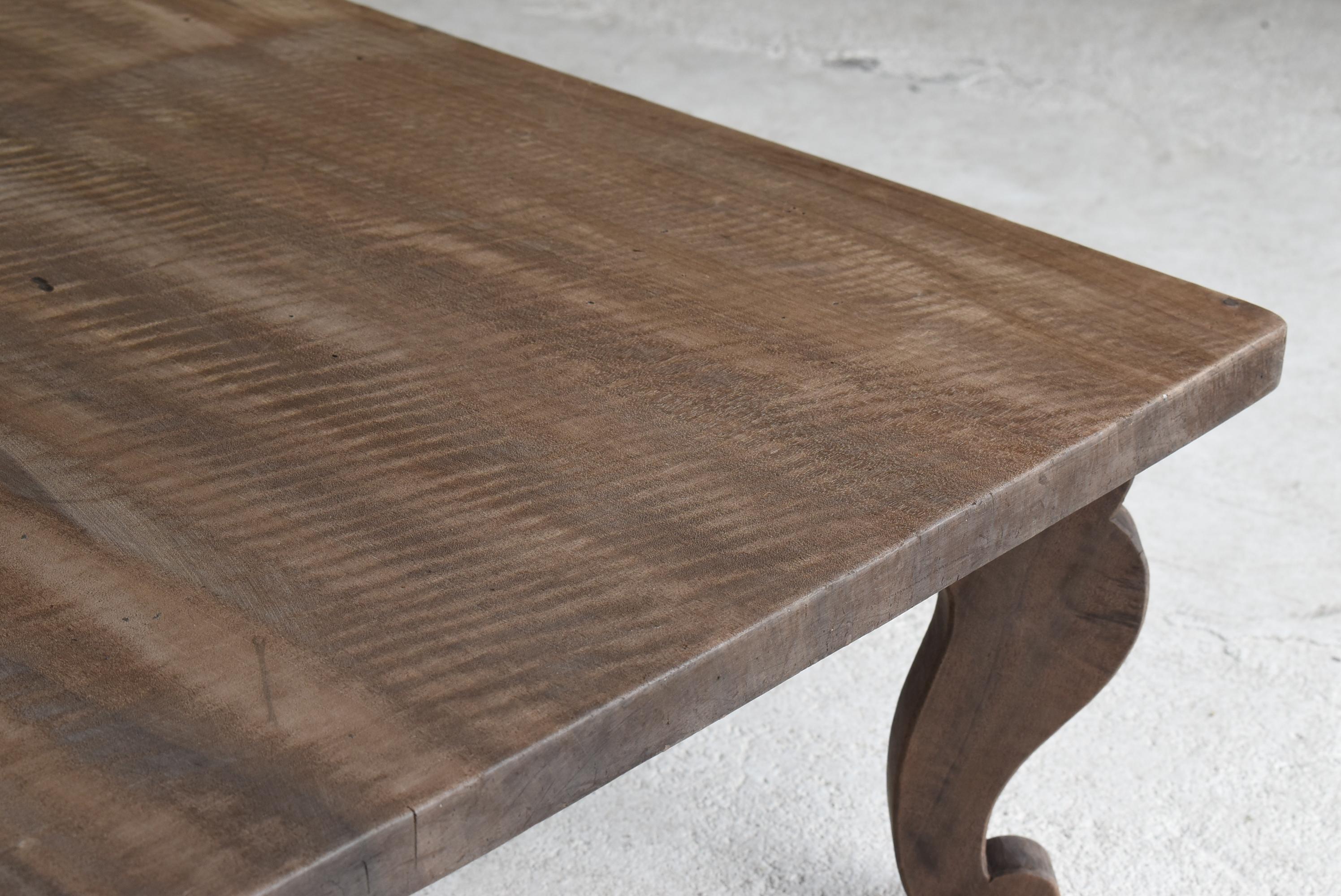 Wood Japanese antique low table 1860s-1920s/coffee table sofa table mingei wabi-sabi