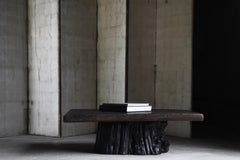 Japanese Antique Low Table 1860s-1920s / Sofa Table Side Table Wabi Sabi