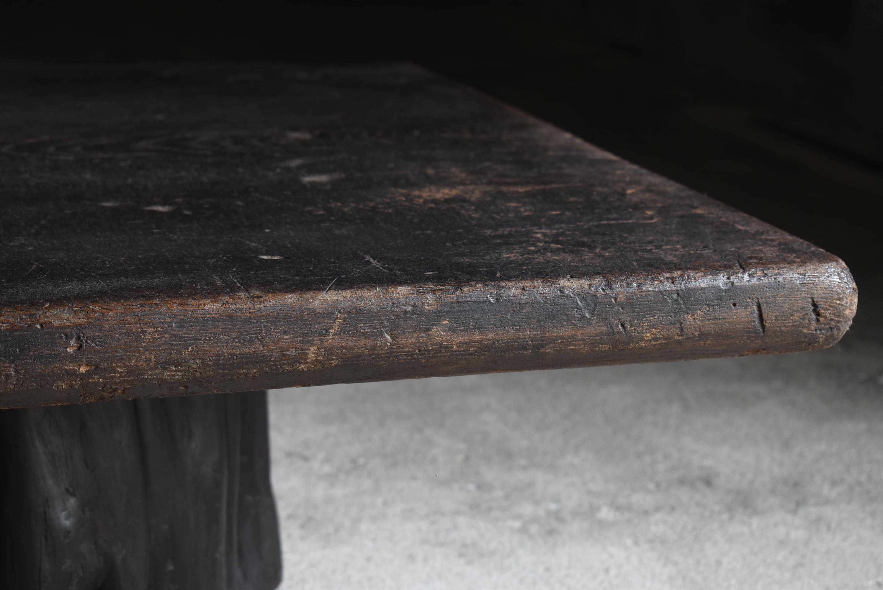 Japanese Antique Low Table 1860s-1920s / Sofa Table Side Table Wabi Sabi Japonés en venta