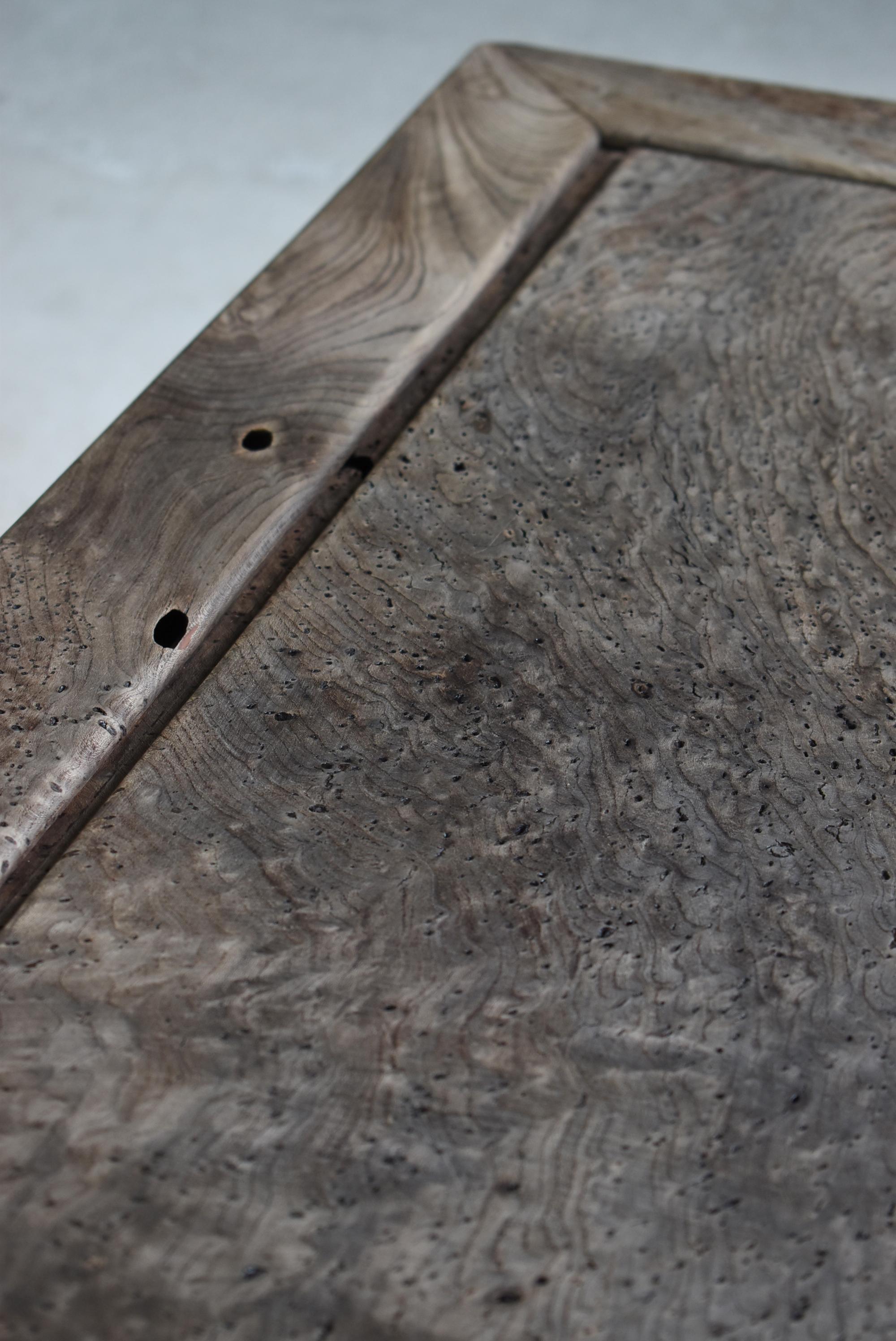 Japanese Antique Low Table 1860s-1920s / Sofa Table Wabi Sabi For Sale 9
