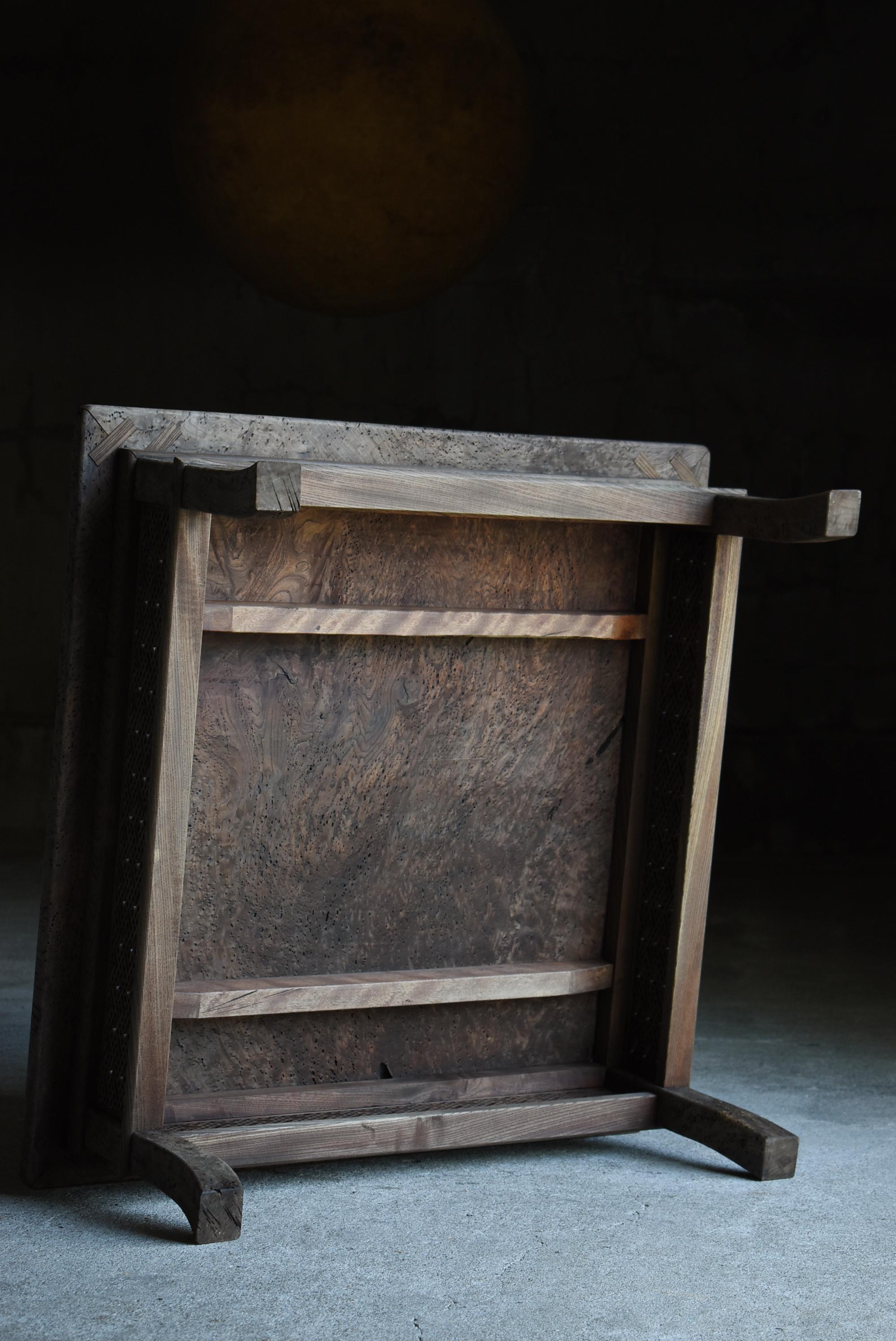 Japanese Antique Low Table 1860s-1920s / Sofa Table Wabi Sabi For Sale 10