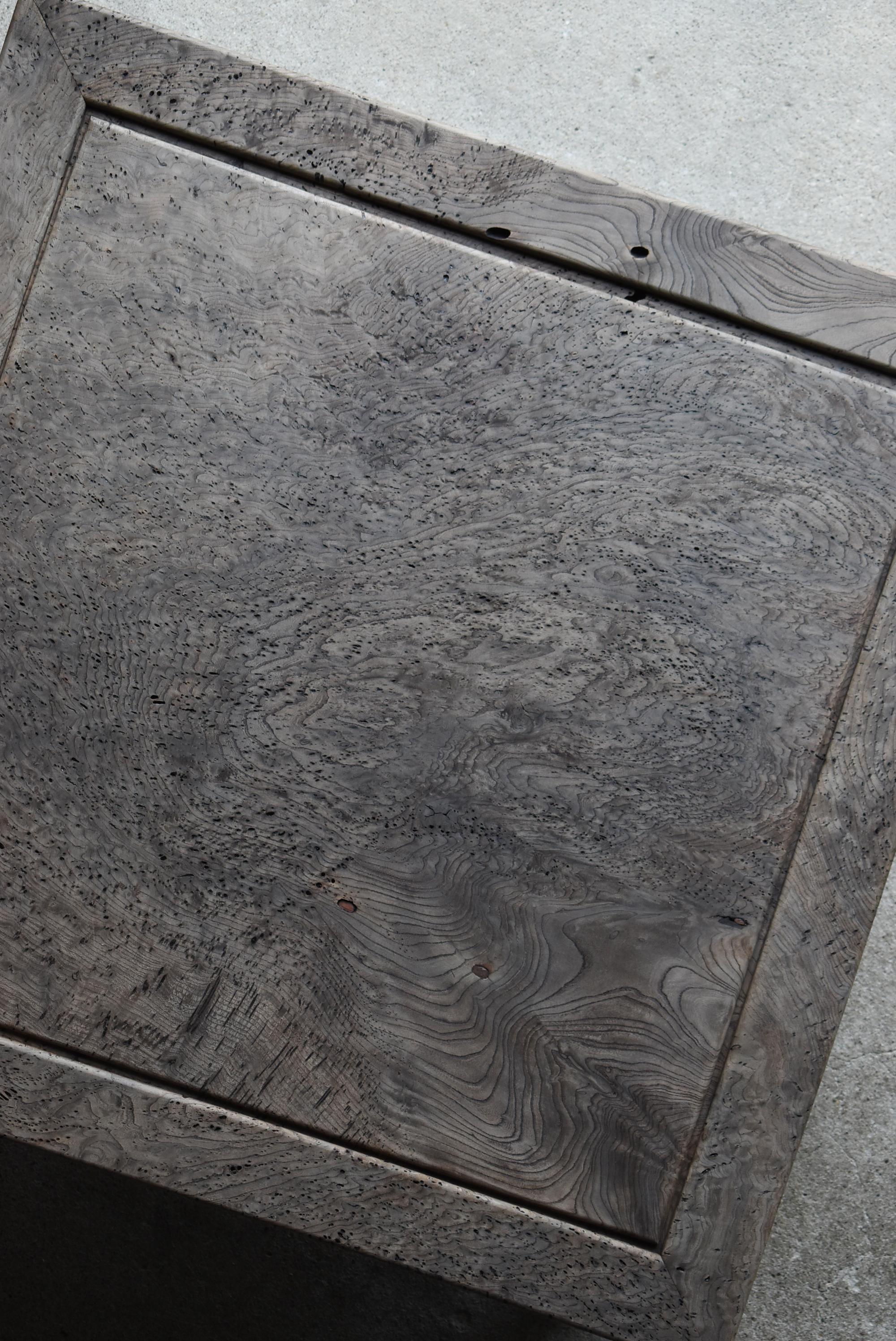 Japanese Antique Low Table 1860s-1920s / Sofa Table Wabi Sabi For Sale 12