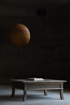 Japanese Antique Low Table 1860s-1920s / Sofa Table Wabi Sabi