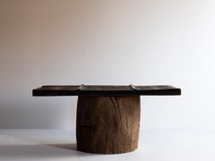 Tavolo basso antico giapponese degli anni 1860-1920 / Tavolo da divano Wabi Sabi