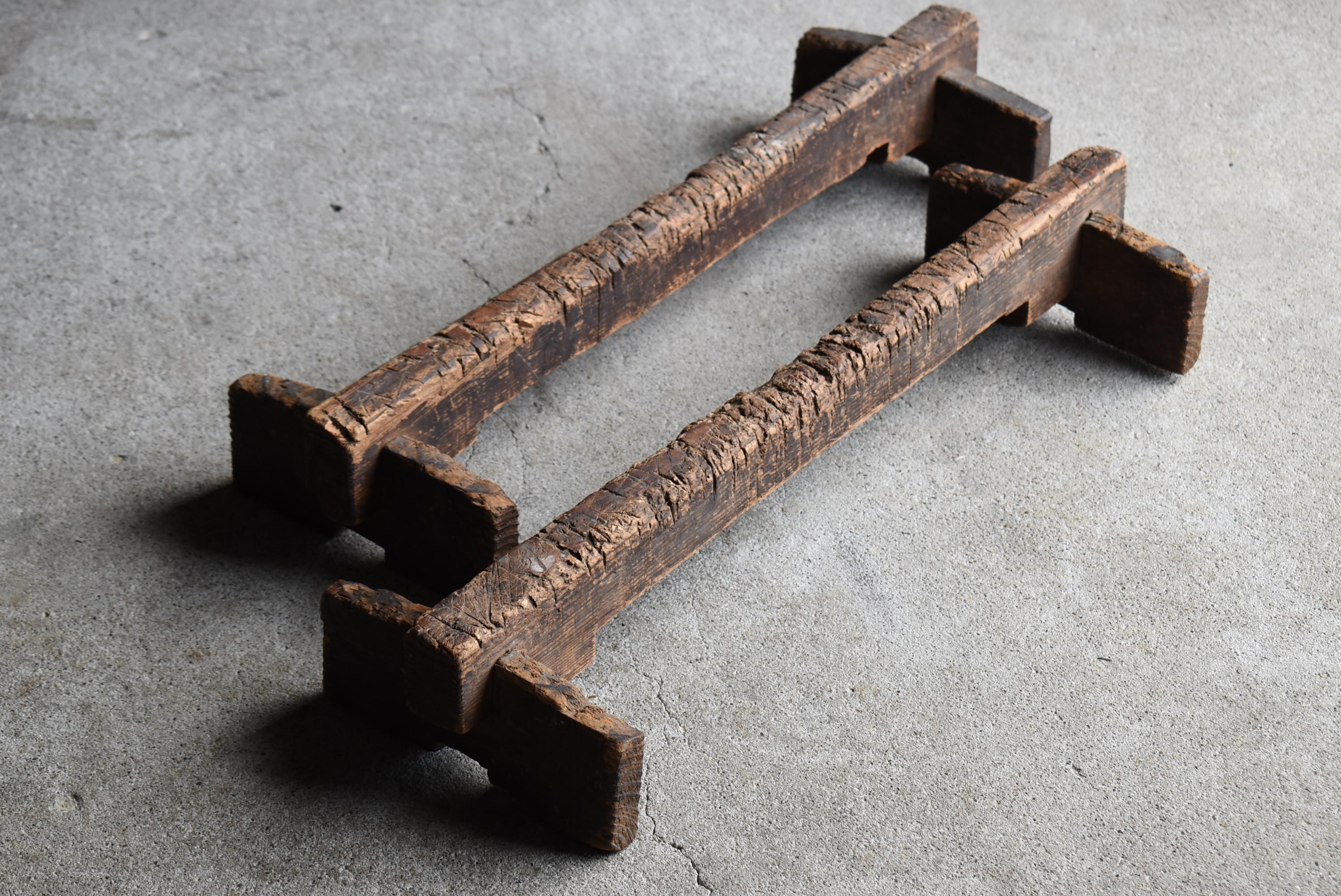 Table basse ancienne japonaise 1900s-1940s / Sofa Table Display Table Wabi Sabi en vente 3