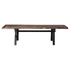 Table basse japonaise ancienne / Table basse / 1868-1912s / Wabi-sabi Mingei