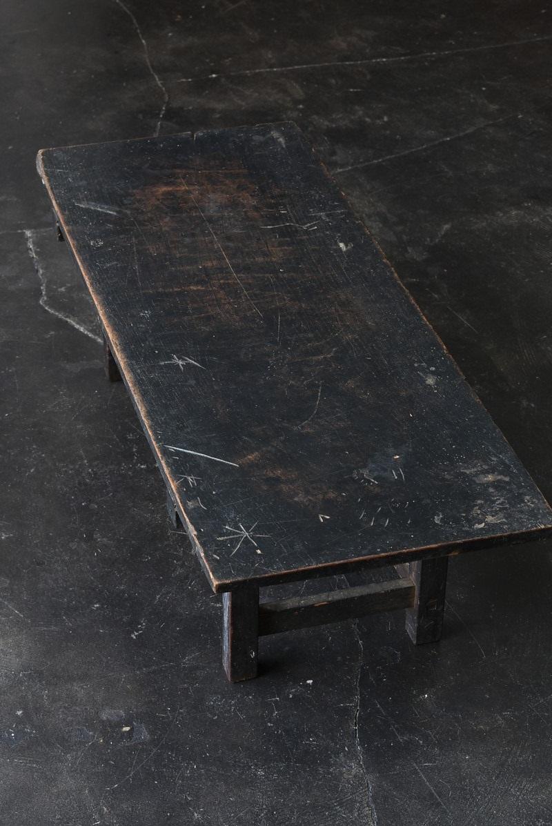 Hand-Crafted Japanese Antique Low Table/Edo-Meiji Period 1800to1900 /Coffee Table /Sofa Table