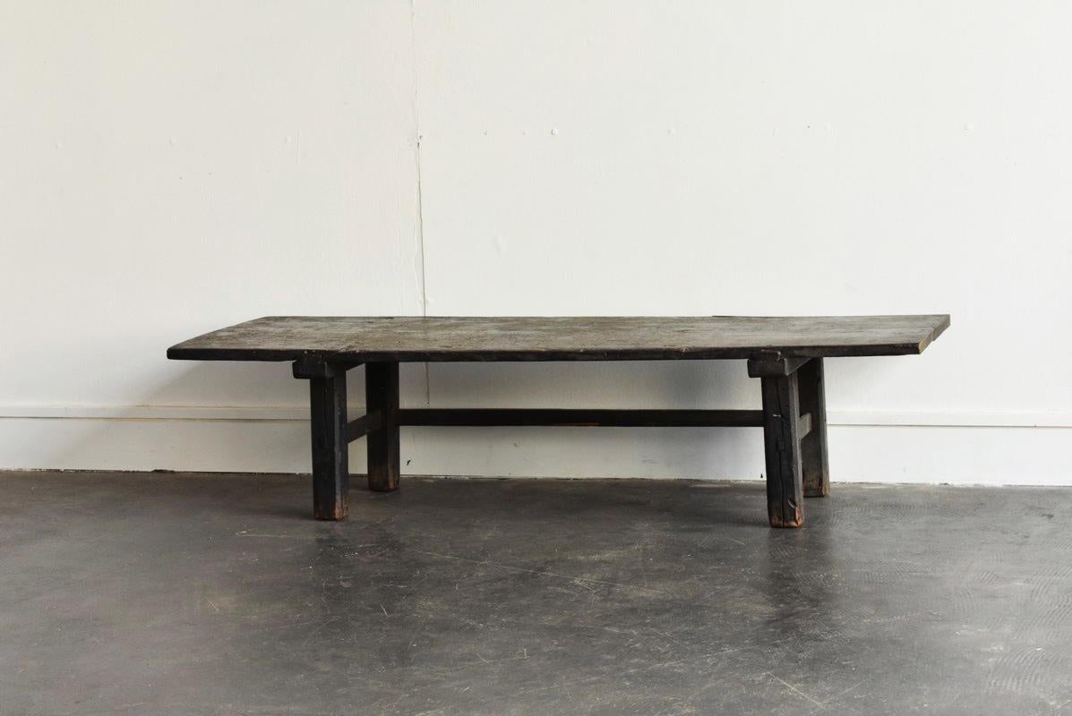 Japanese Antique Low Table/Edo Period 1800s /Wabi-Sabi Table 8