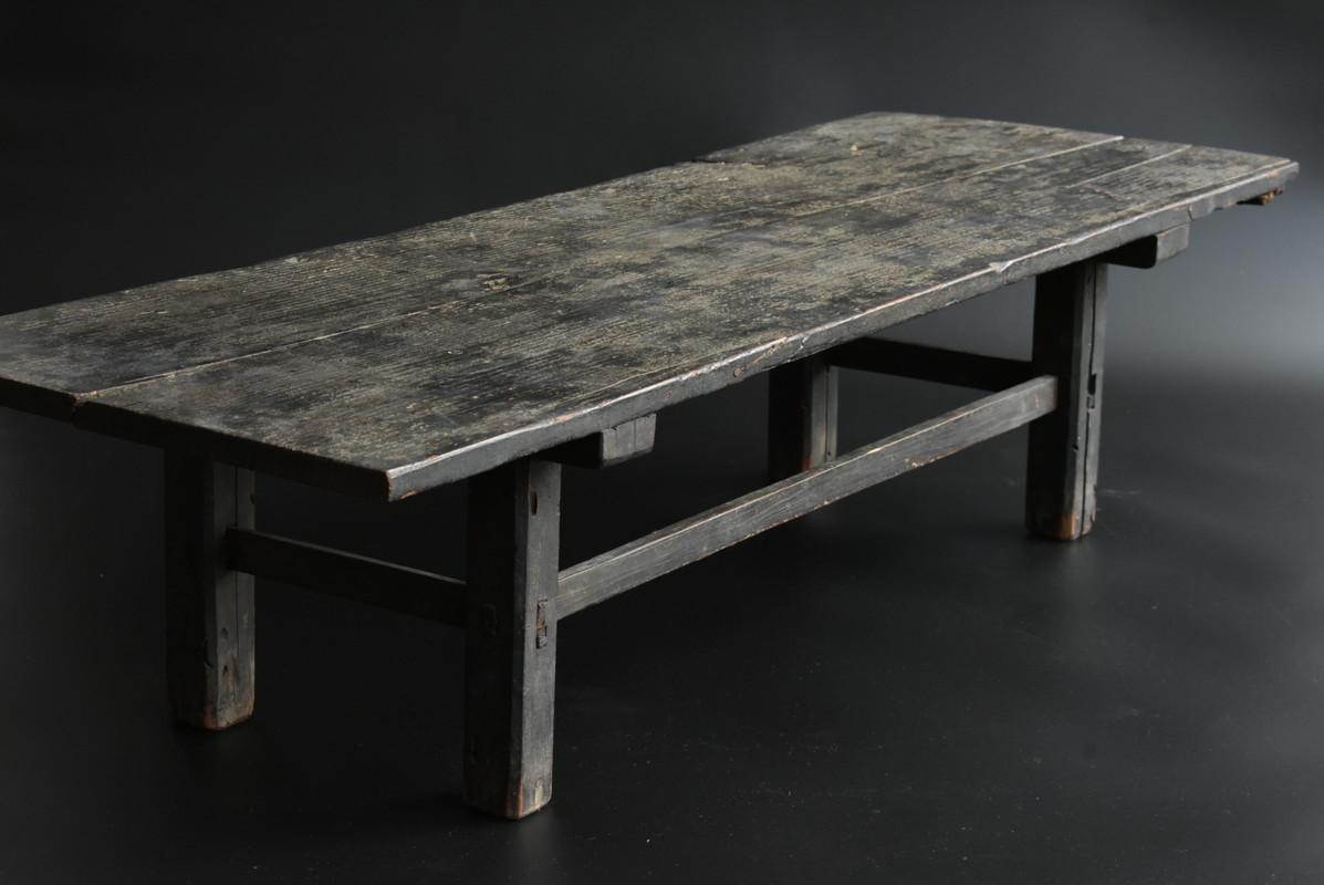 Japanese Antique Low Table/Edo Period 1800s /Wabi-Sabi Table 7