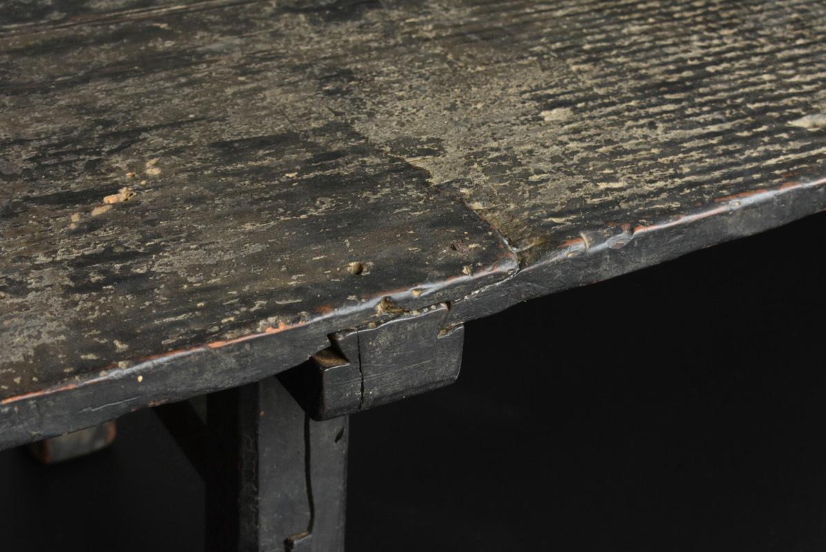 Japanese Antique Low Table/Edo Period 1800s /Wabi-Sabi Table 6