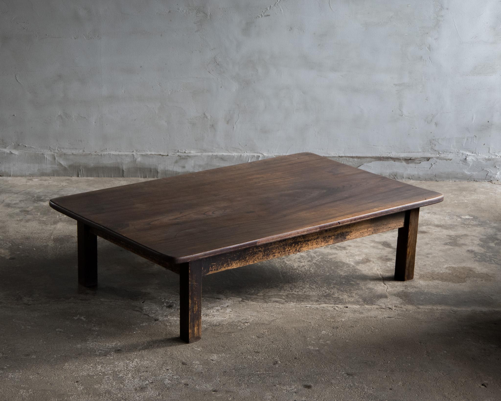 Japanese Antique Low Table, Late Meiji Era'1868-1912'Wabi Sabi For Sale 11