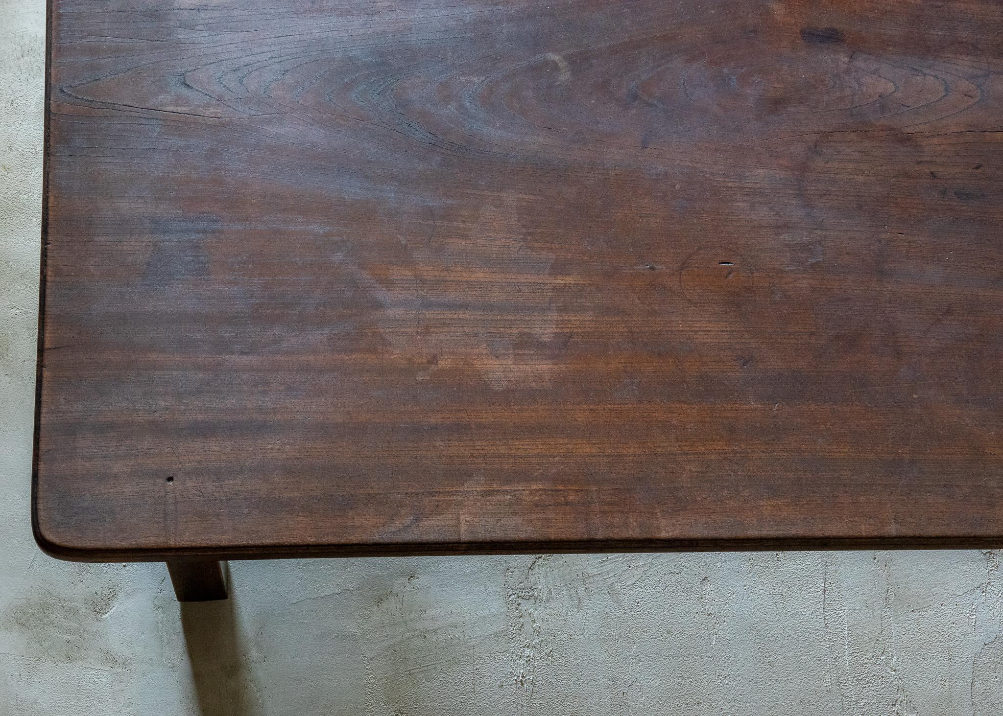 Japanese Antique Low Table, Late Meiji Era'1868-1912'Wabi Sabi For Sale 13