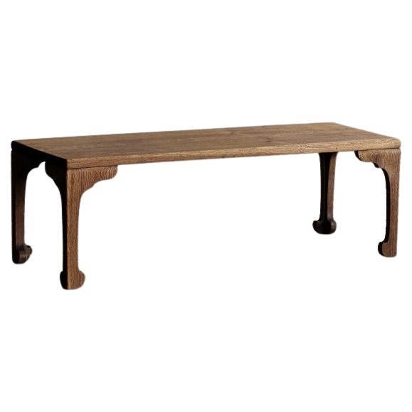 Table basse japonaise ancienne de l'ère Maiji (1890-1912), Wabi Sabi