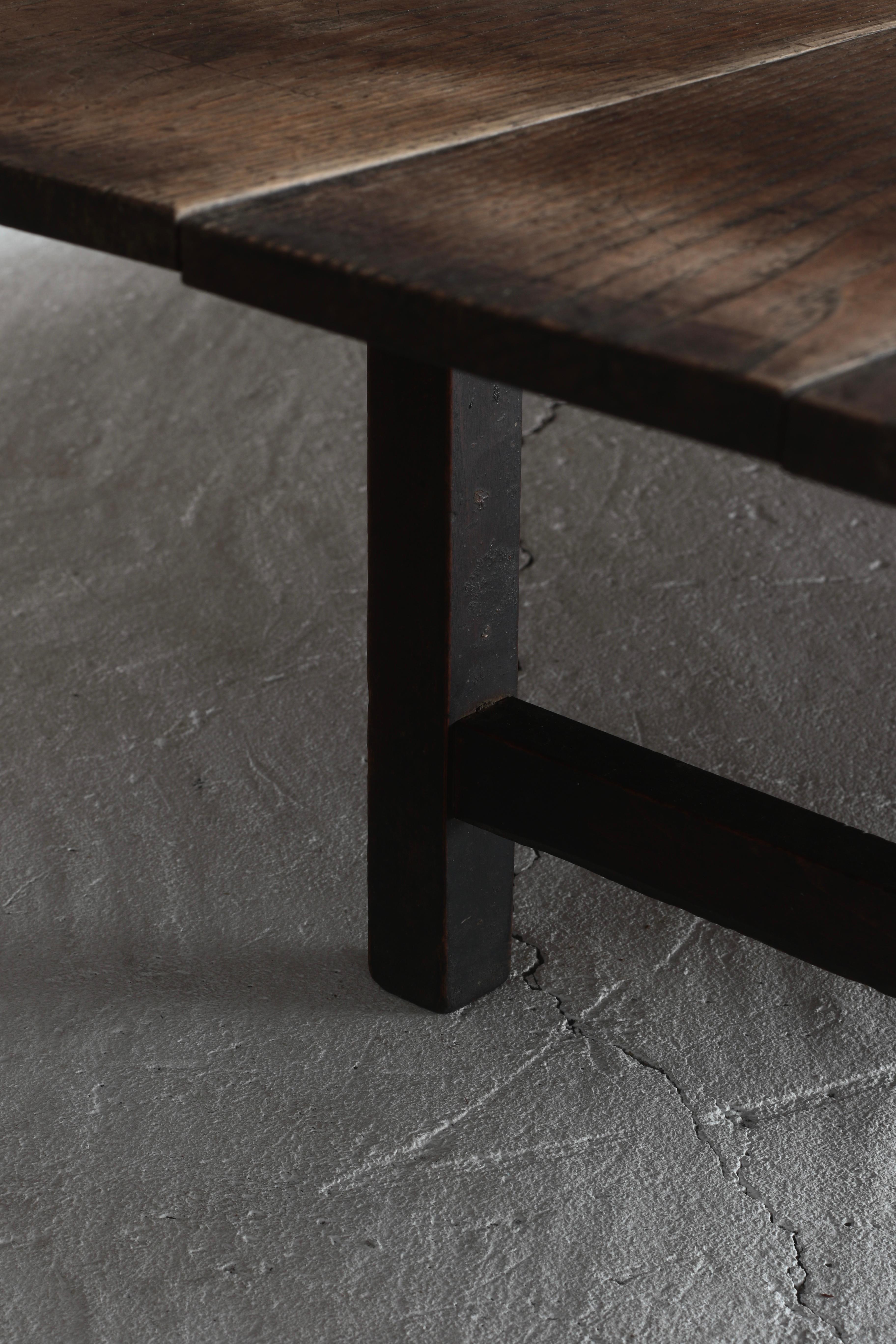 Japanese Antique Low Table / Sofa Table Coffee Table  / 1912-1926s Wabi-sabi 3