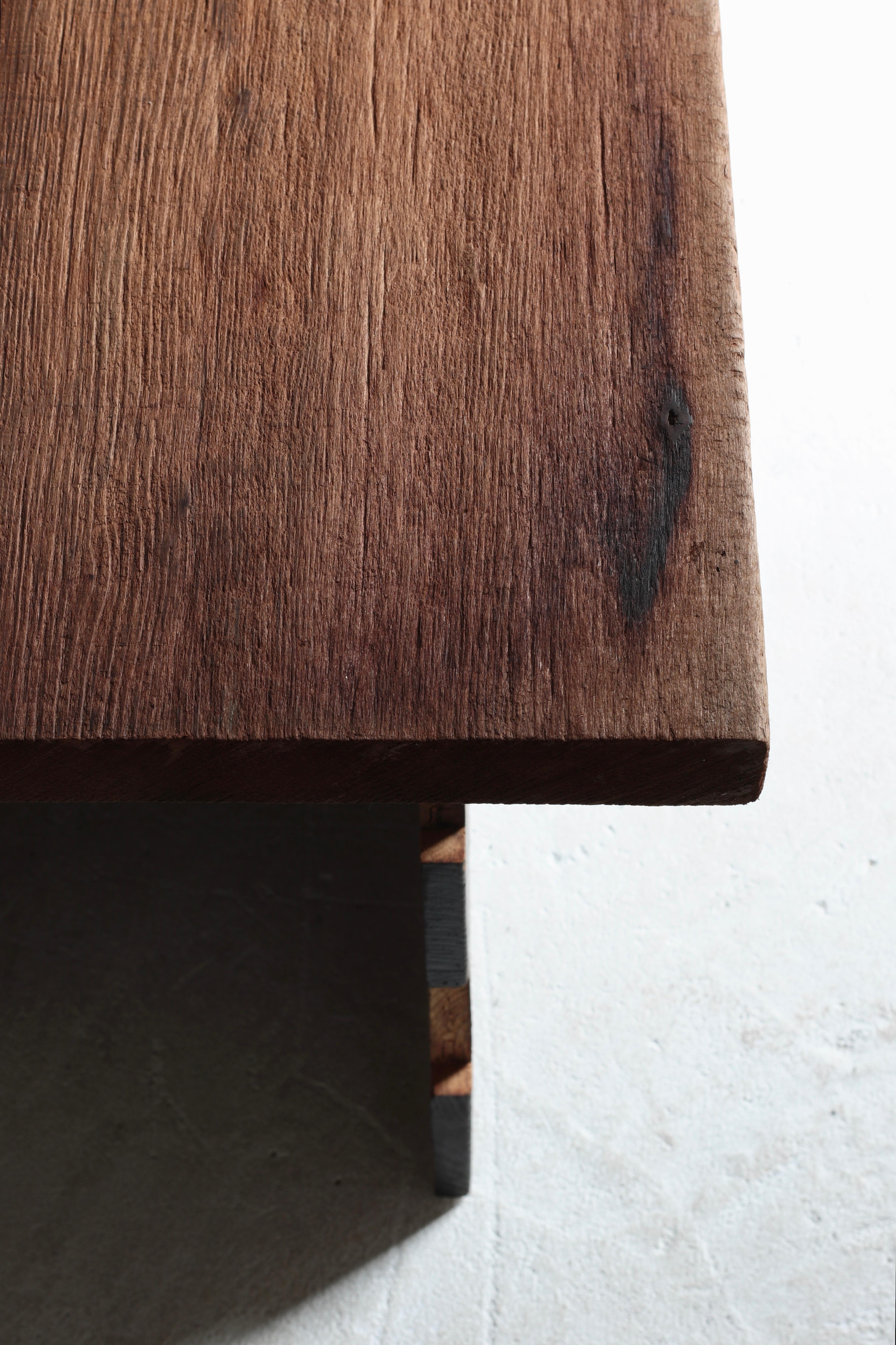 Japanese Antique Low Table / Sofa Table Coffee Table / 1868-1912s Wabi-Sabi For Sale 5