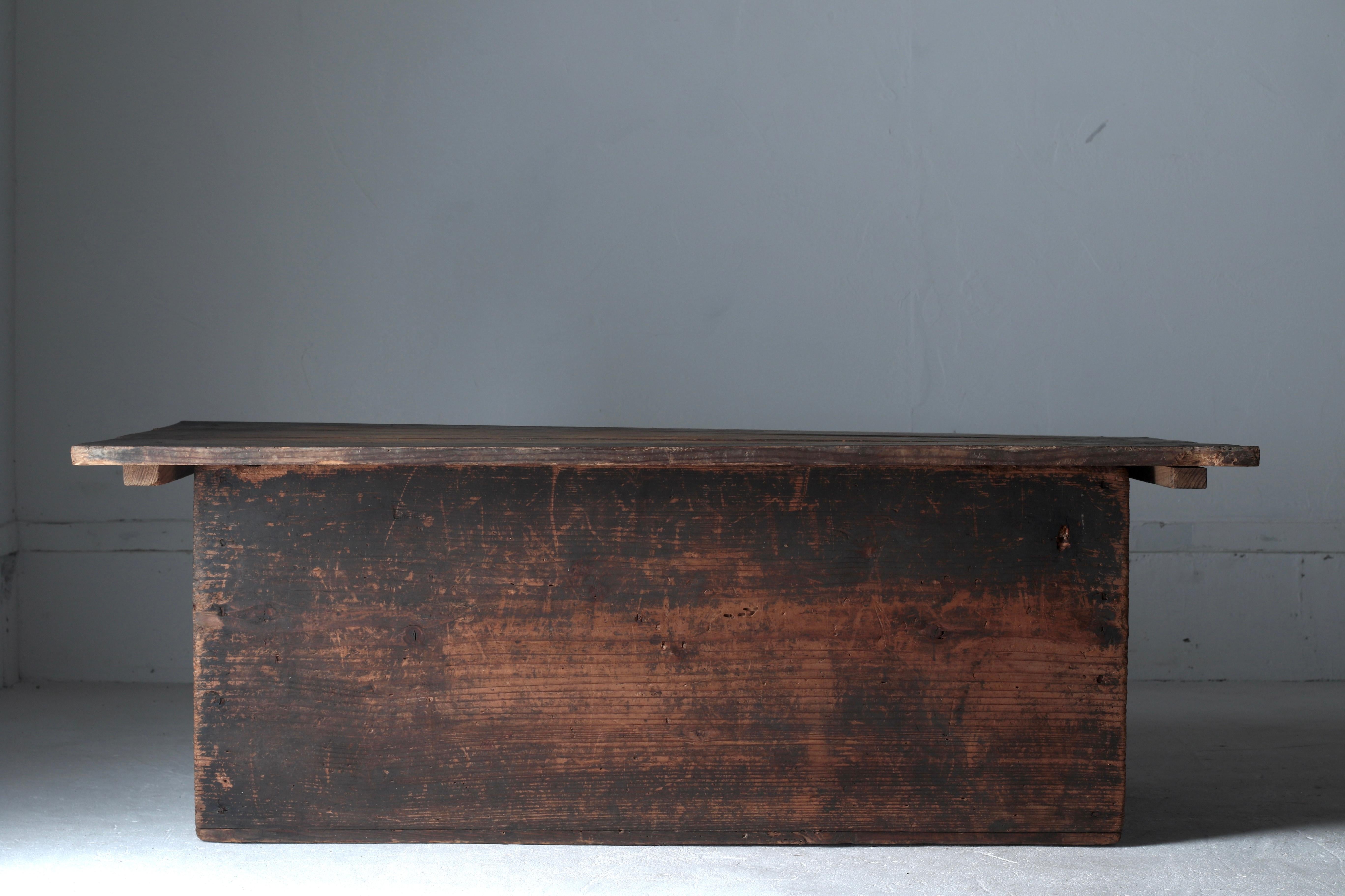 Japanese Antique Low Table / Sofa Table Coffee Table / 1868-1912s Wabi-Sabi 6