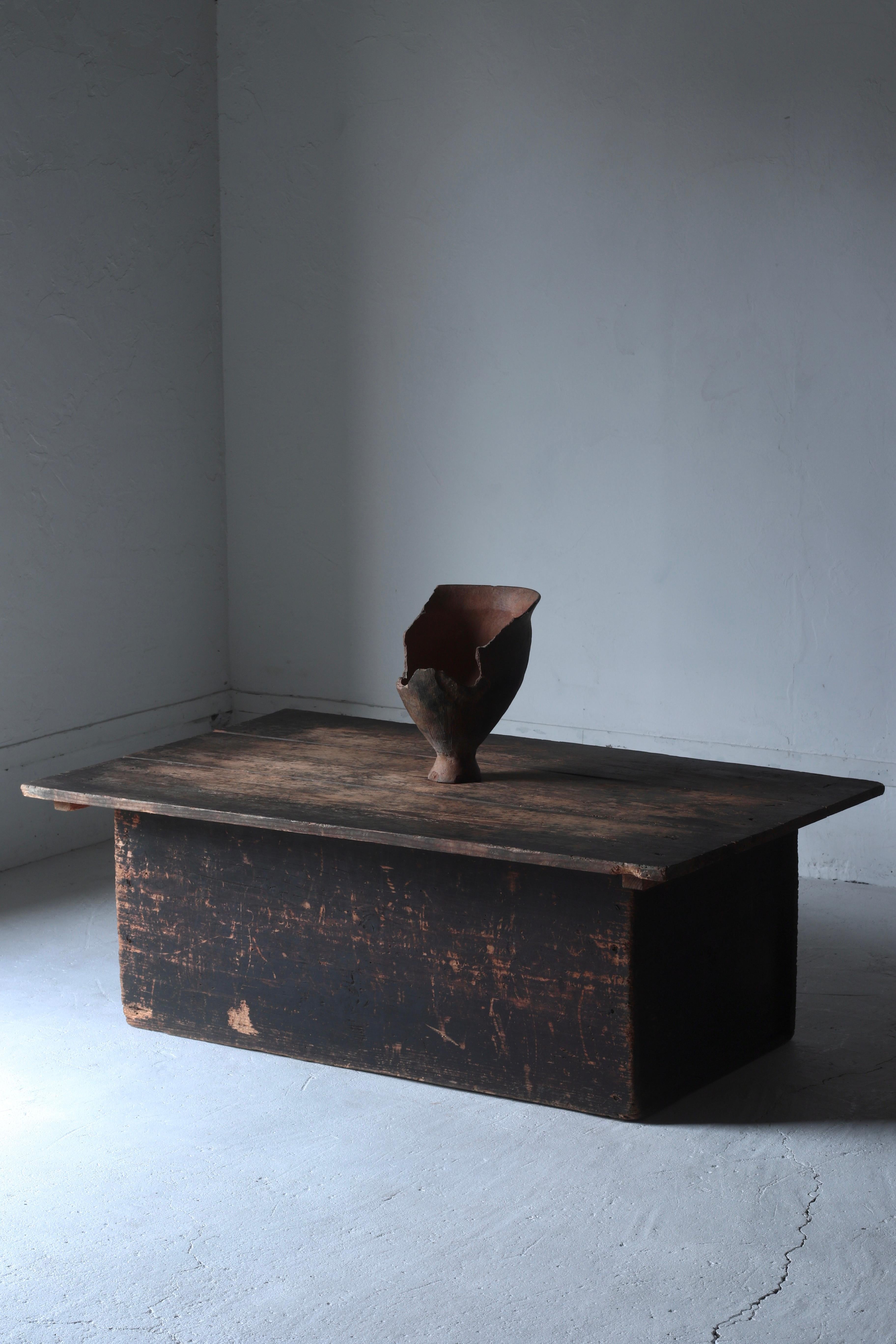 19th Century Japanese Antique Low Table / Sofa Table Coffee Table / 1868-1912s Wabi-Sabi