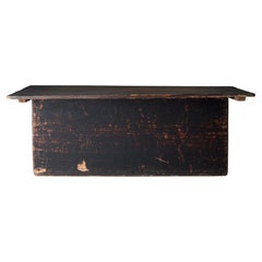 Mesa baja japonesa antigua / Mesa de sofá Mesa de centro / 1868-1912s Wabi-Sabi