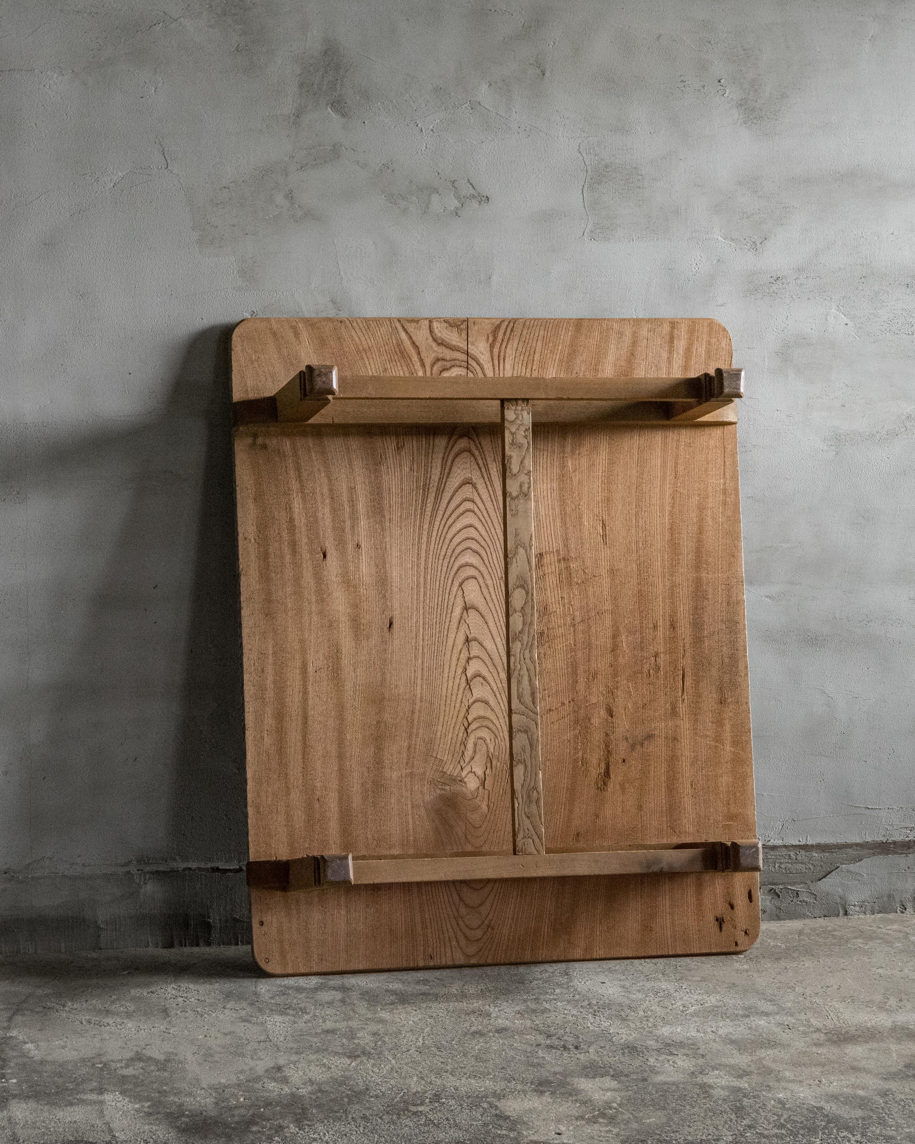 Japanese Antique Low Table, Taisho Era (1912–1926), Wabi Sabi For Sale 12