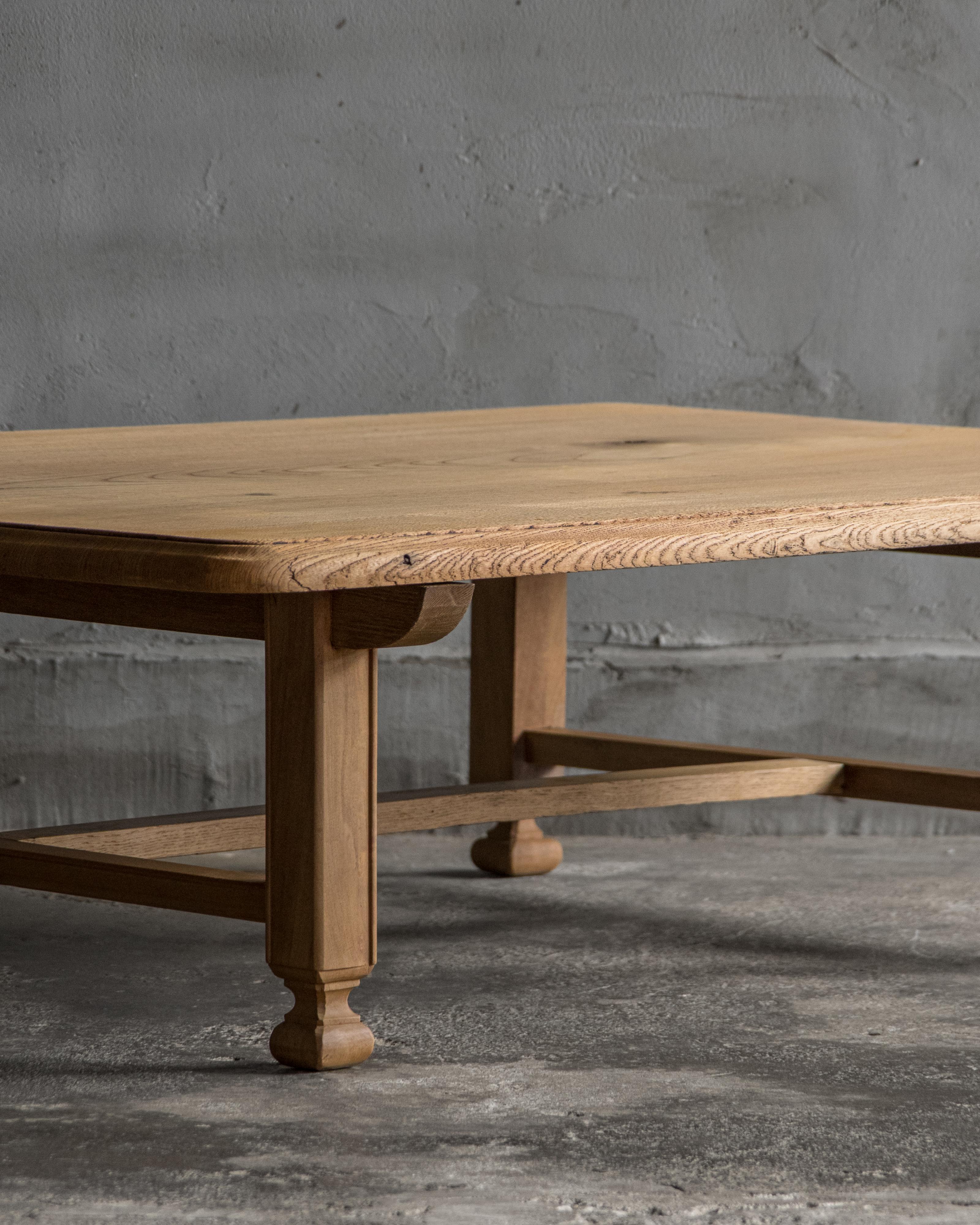 Wood Japanese Antique Low Table, Taisho Era (1912–1926), Wabi Sabi For Sale