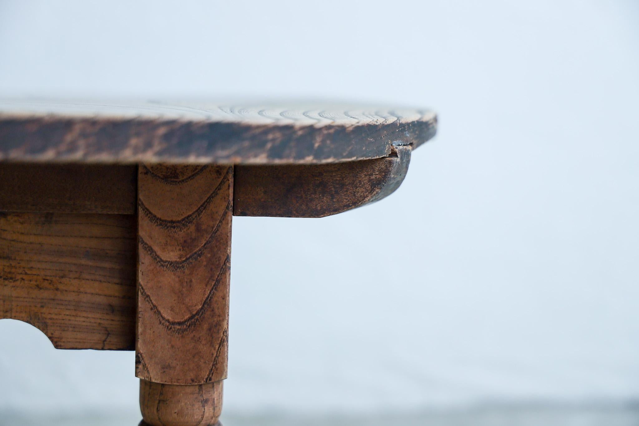 Japanese Antique Low Table, Wabi Sabi 3