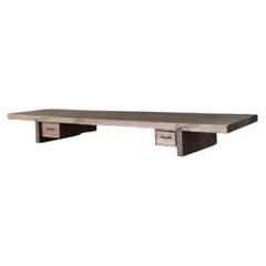 Japanese Antique Low Table with Drawers Early Showa Period, circa 1920s–1940s