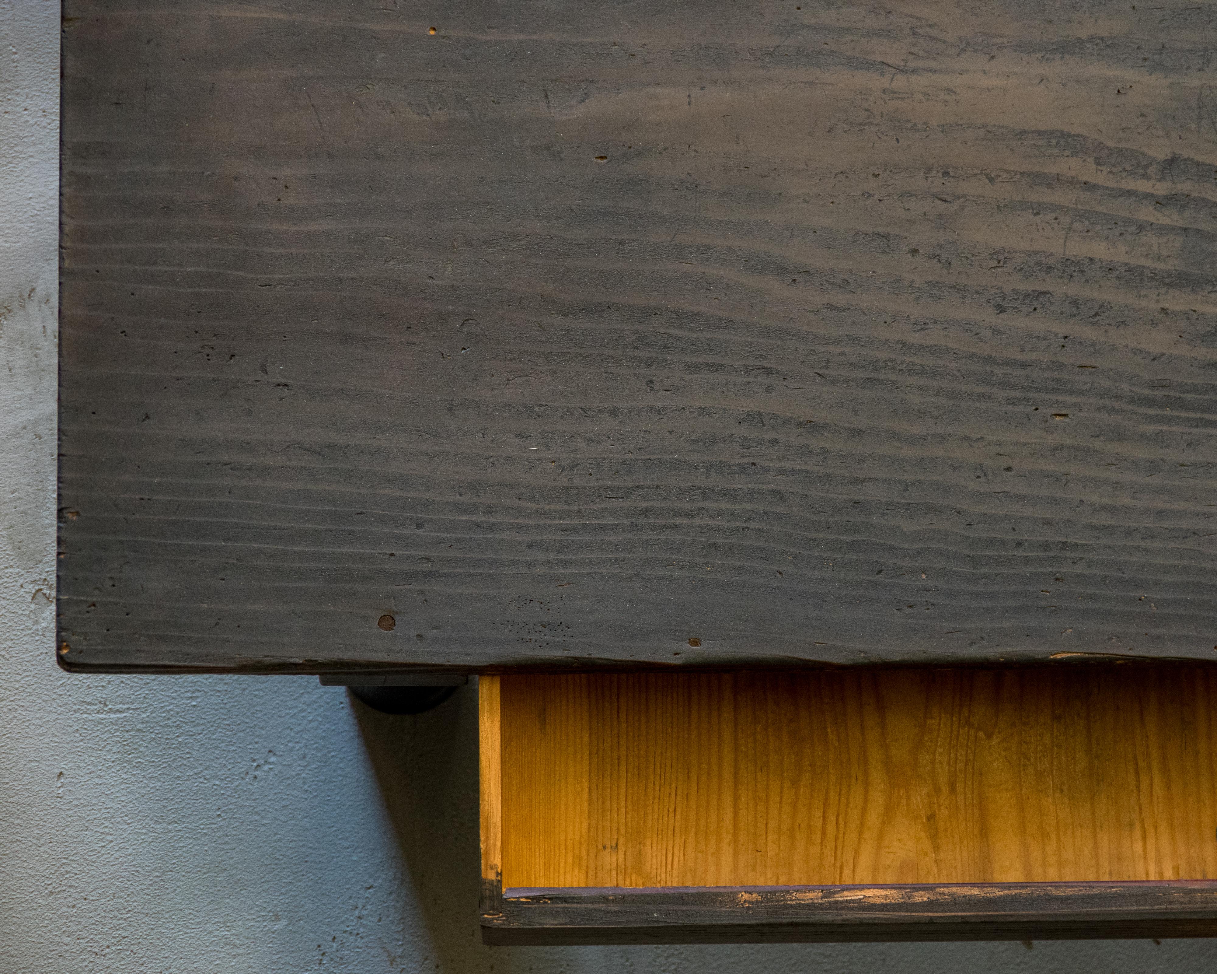 Table basse ancienne japonaise (Zataku), ère Meiji (1868-1912), Wabi Sabi en vente 10