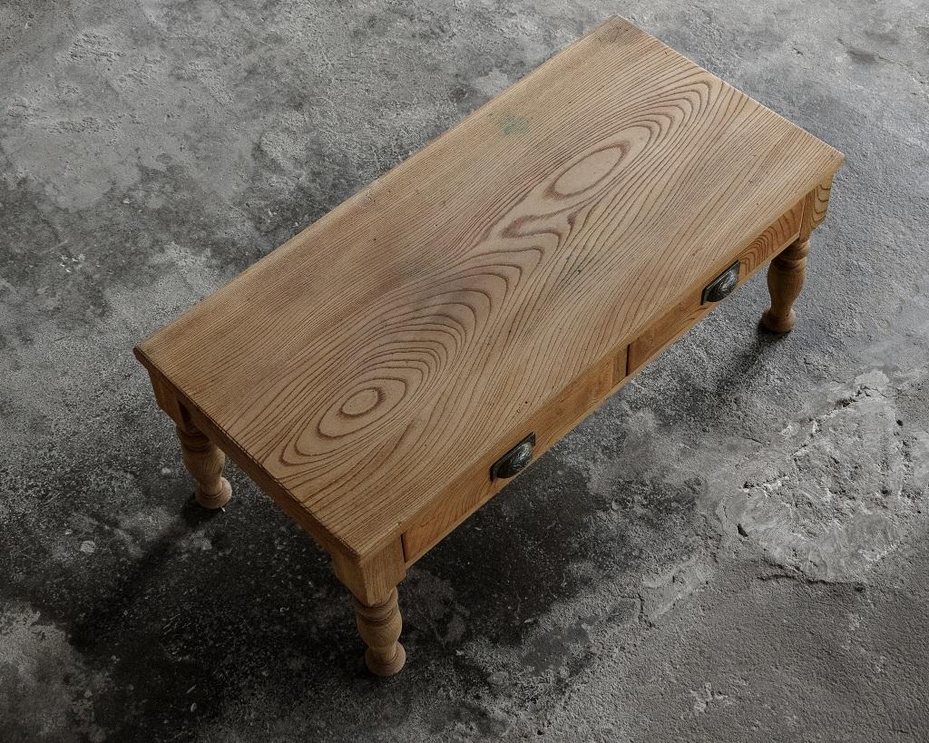 Japanese Antique Low Writing Desk, Taisho Era'1912-1926', Wabi Sabi 8
