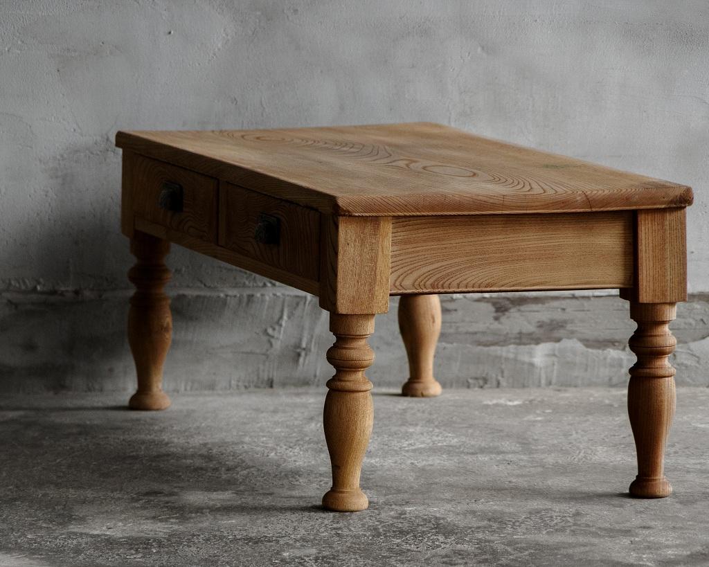 Japanese Antique Low Writing Desk, Taisho Era'1912-1926', Wabi Sabi 1