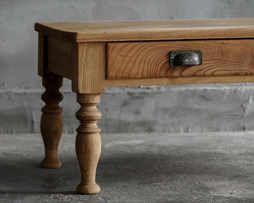 Japanese Antique Low Writing Desk, Taisho Era'1912-1926', Wabi Sabi 4