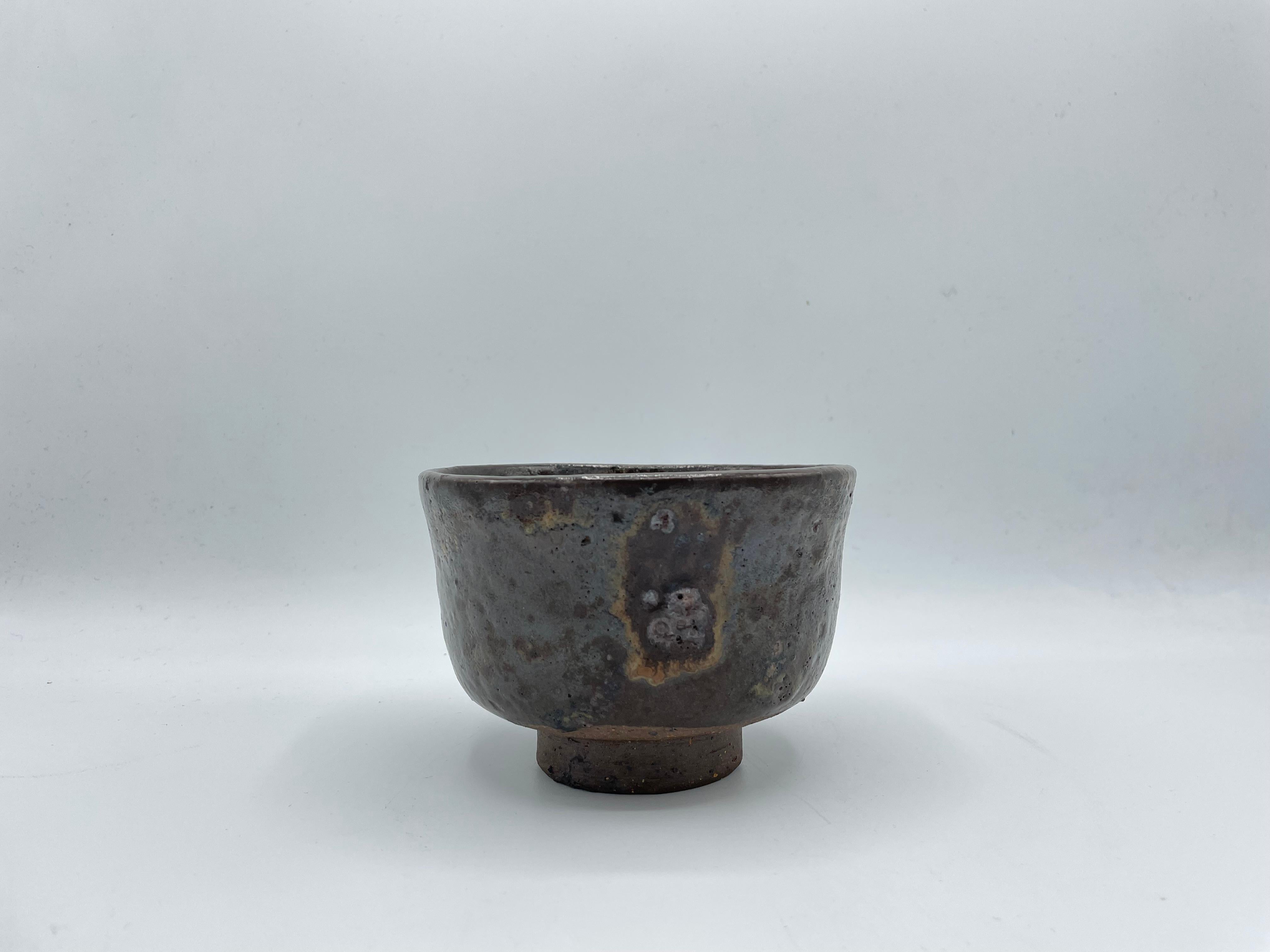 Late 20th Century Japanese Antique Matcha Bowl 1970s For Sale